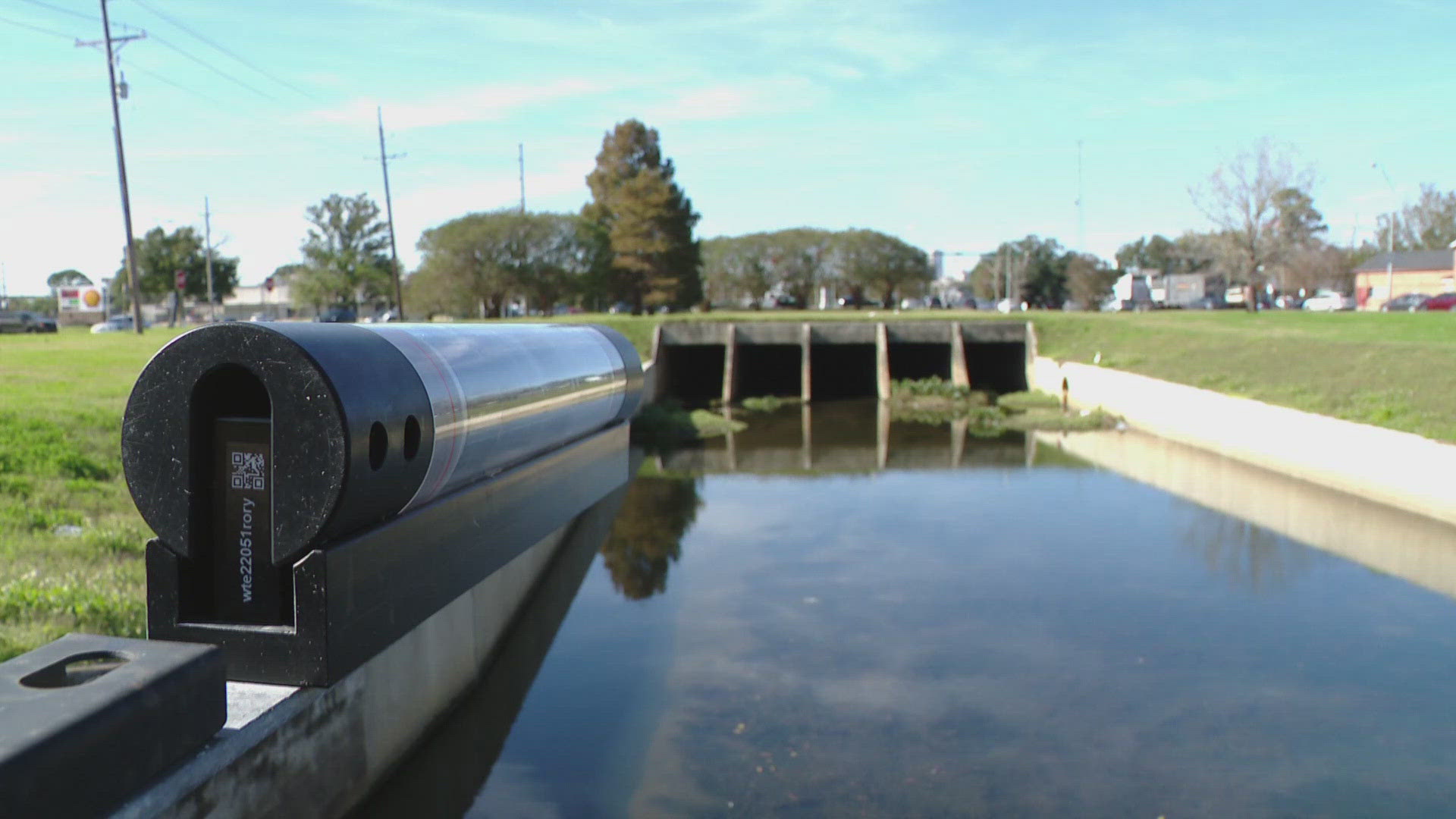 A network of electronic sensors are now providing residents and first responders with real time information about flooding streets and drainage canals.