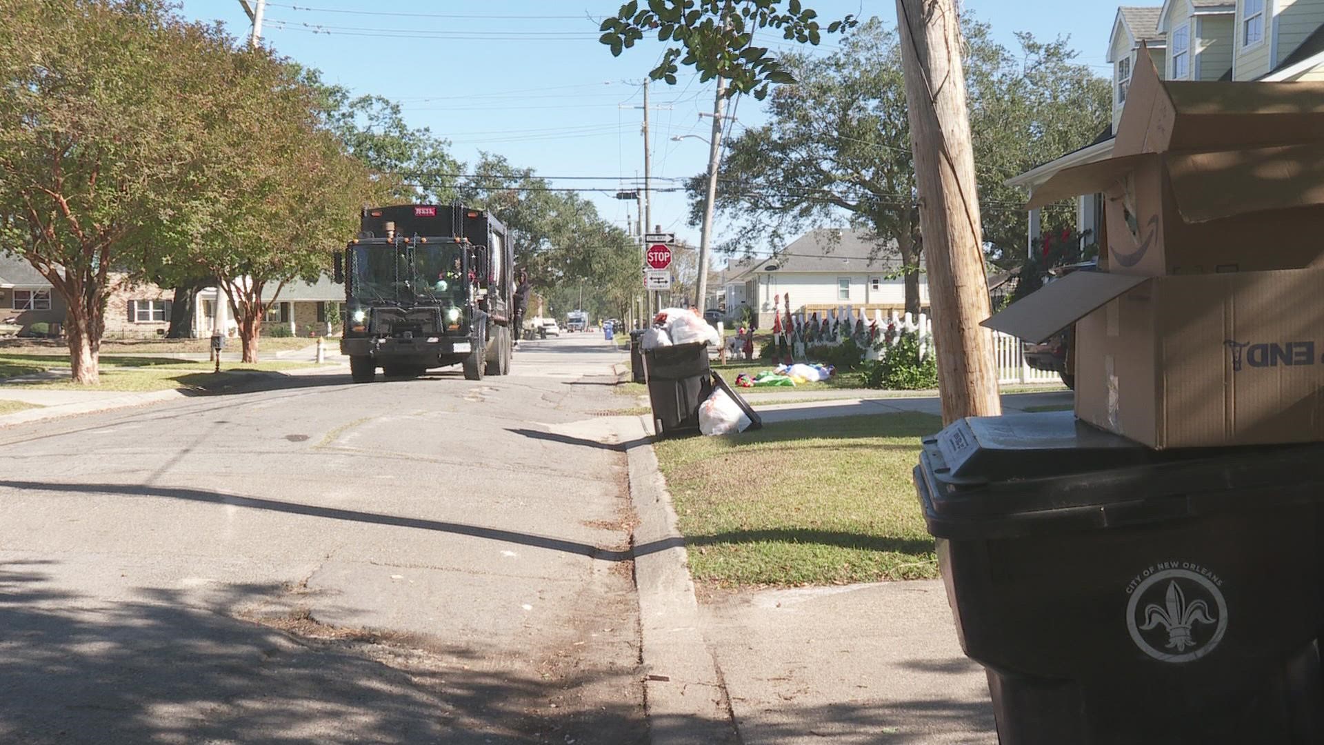 Twice a week trash pickup is still not happening anytime soon.