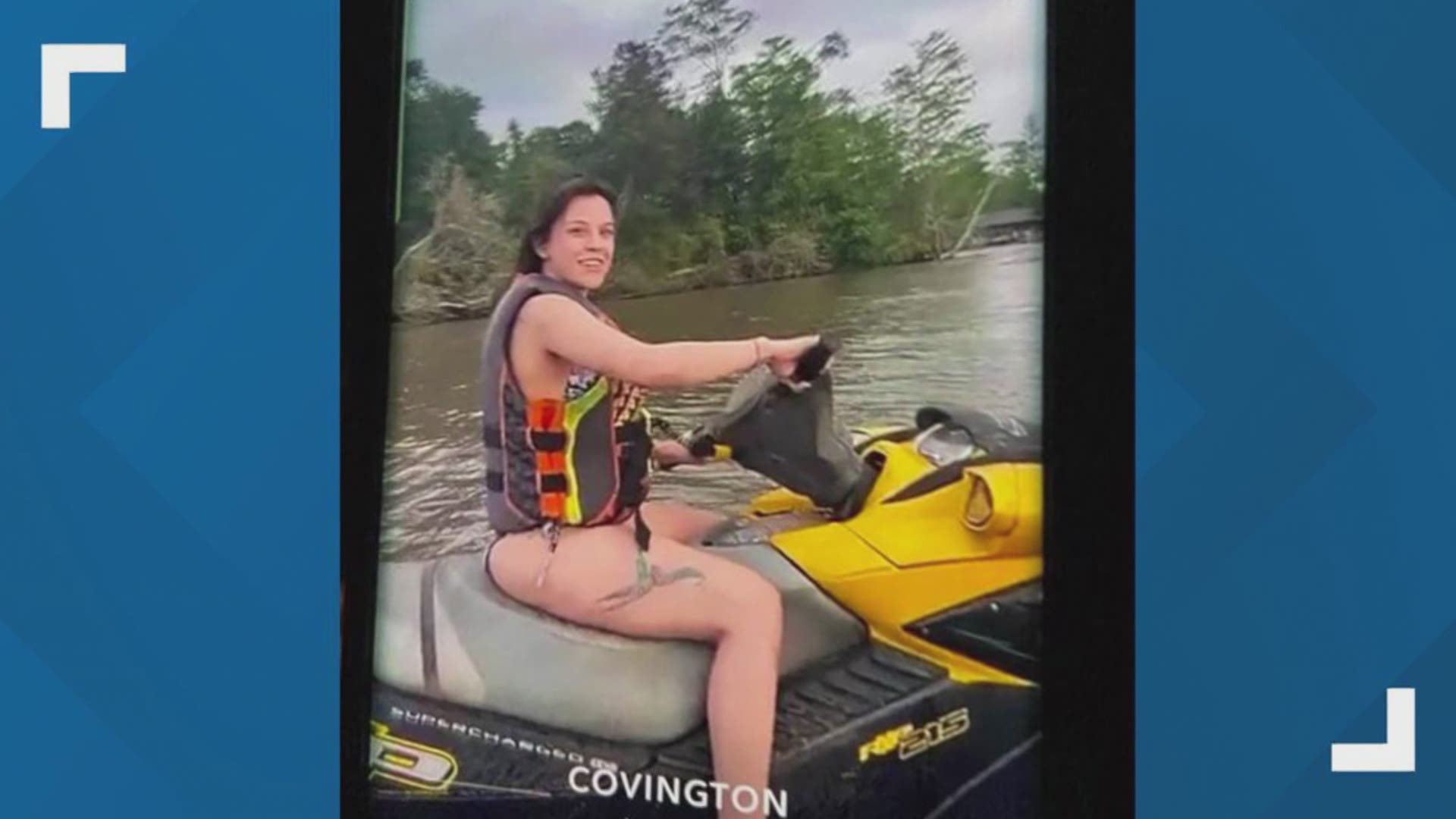 Officials have located a woman that went missing after riding a jet ski in the river Friday police said she is at a hospital and in critical condition.