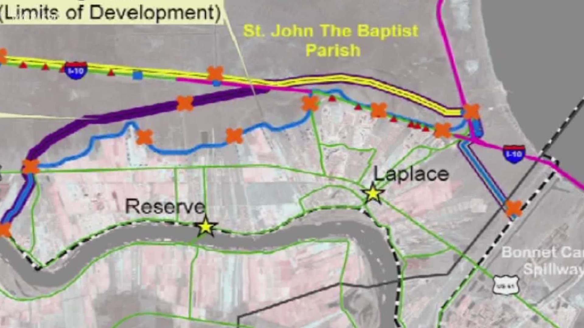 The west shore of Lake Pontchartrain is seeking protection from storm water associated with hurricanes, which has plagued it in the past. 