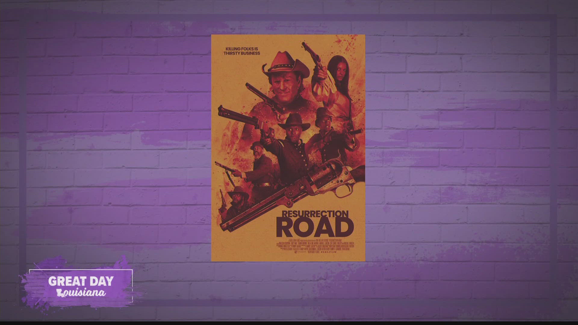 New Orleans native, Davonté Burse, shared details about his role in the new film, "Resurrection Road."