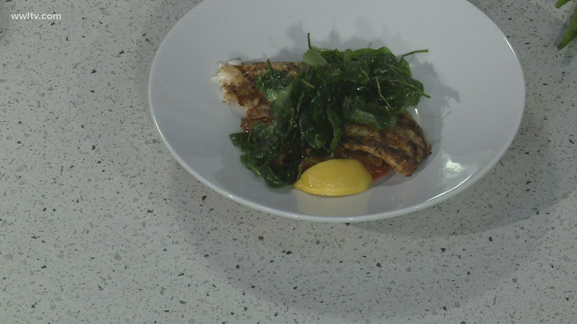 Zea's Chef Greg Reggio makes Grilled gulf fish creole