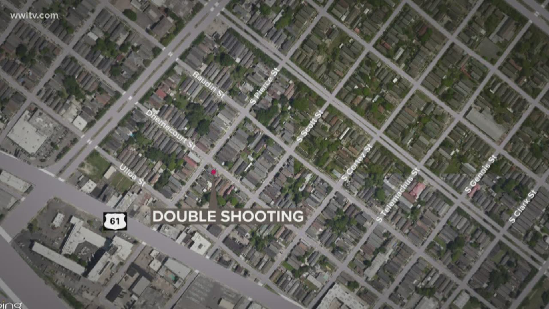 The NOPD says the shooting happened around 12:30 a.m. Saturday off S. Carrollton Avenue.