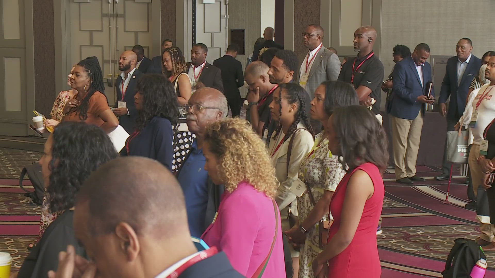 Spirits were high and hopeful this morning as former New Orleans Mayor Marc Marorial kicked off the Urban League's annual conference.