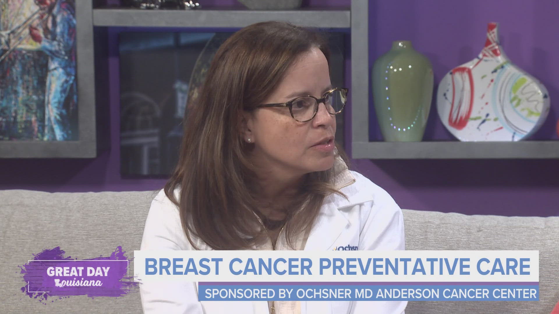 We talk about the preventative care that can help spot breast cancer early with Dr. Zoe Larned from Ochsner MD Anderson Cancer Center.