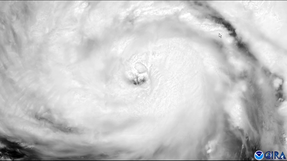 Category 4 Ida nearing the Louisiana Coast