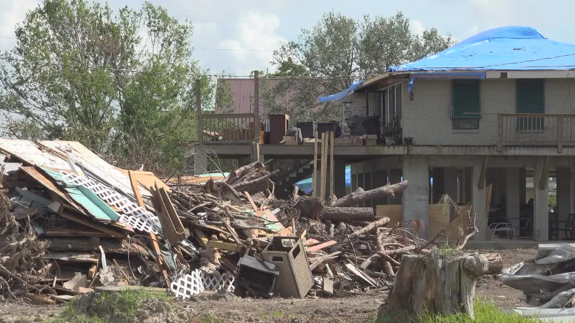 Terrebonne Parish facing lumber shortages as they rebuild after Ida