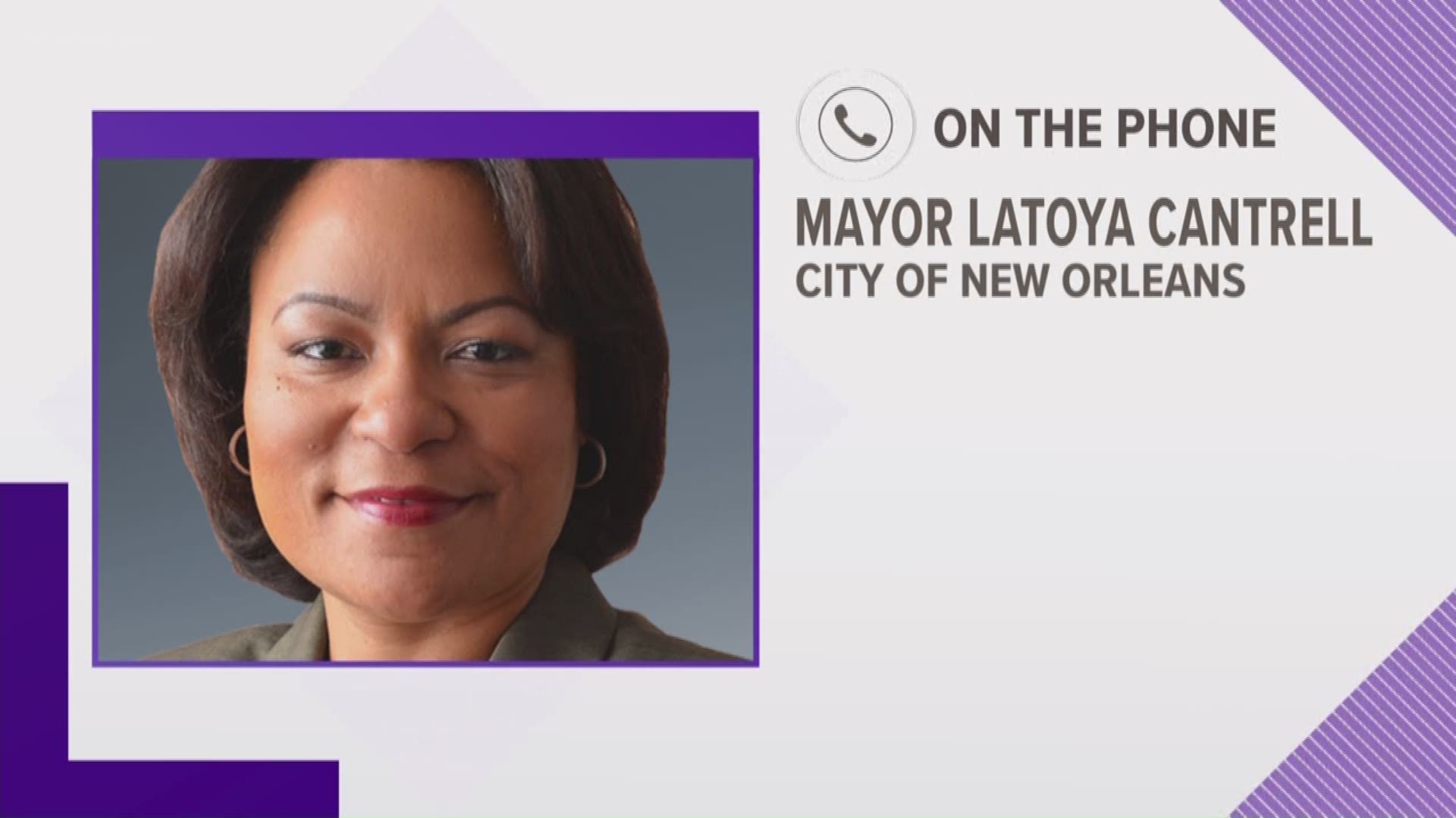 Mayor Cantrell: We are a city that floods