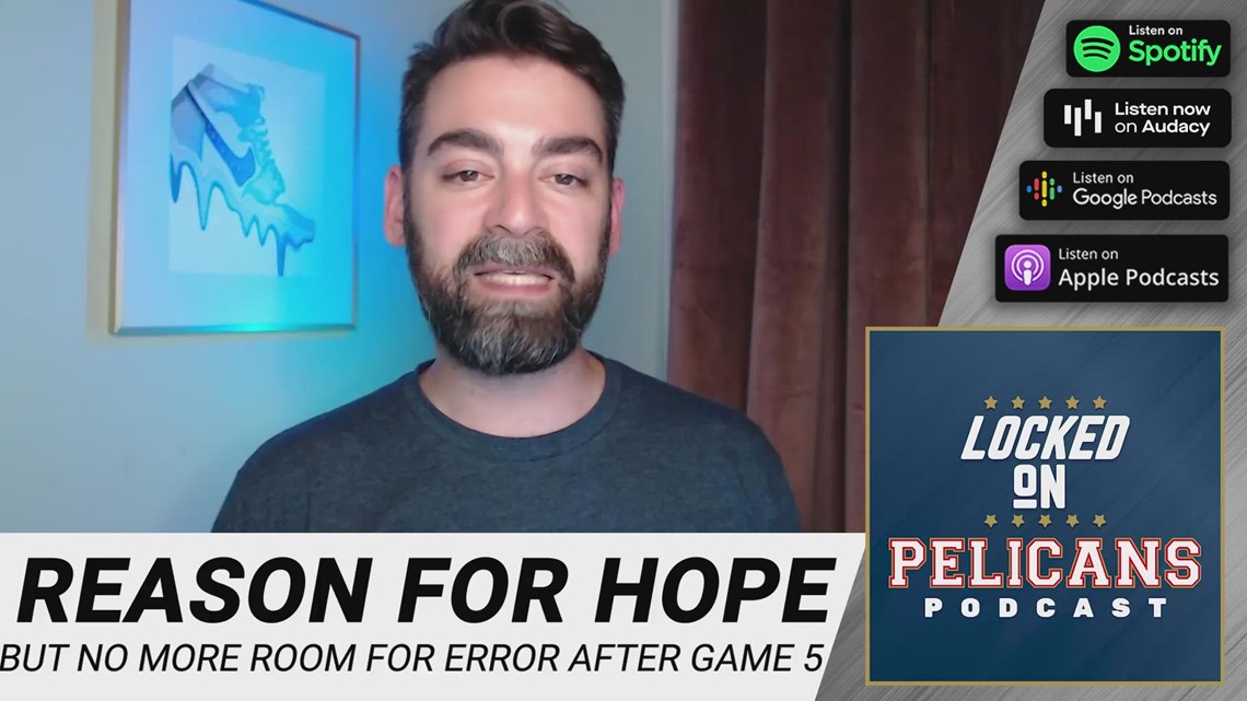 Pelicans drop Game 5, no more room for error