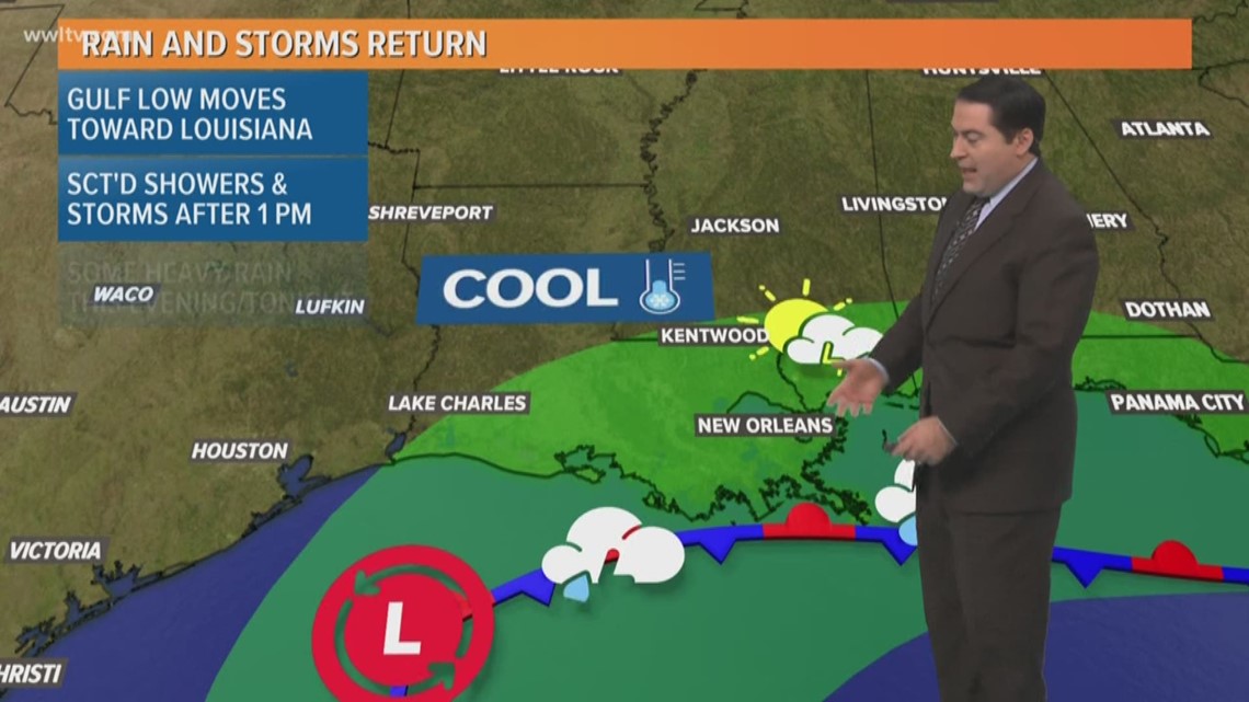 Pinpoint Forecast: Rain and Storms Return Later Friday 