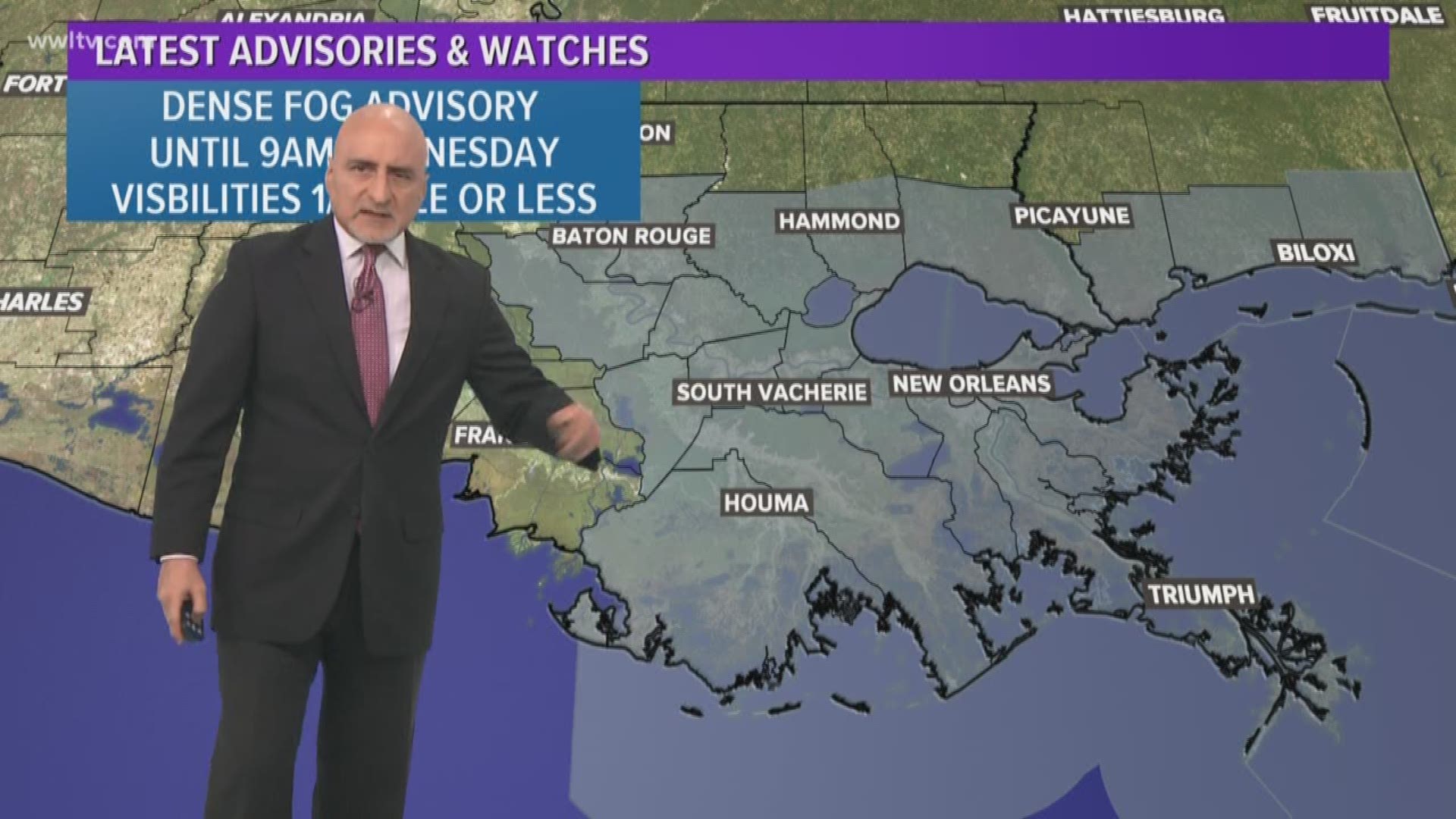 Chief Meteorologist Carl Arredondo and the 5pm Tuesday Weather