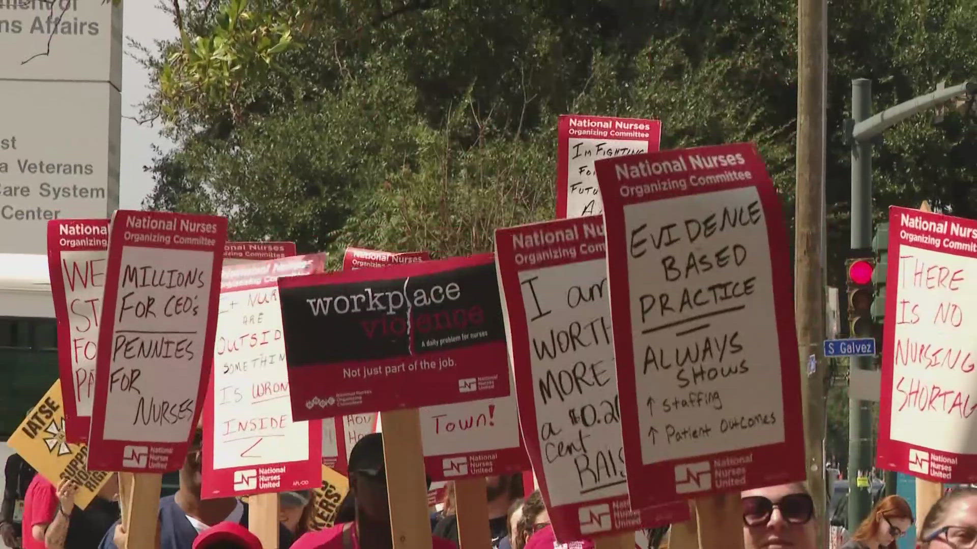 It's been nine months since nurses at UMC voted to unionize but there's still no contract with the hospital system.