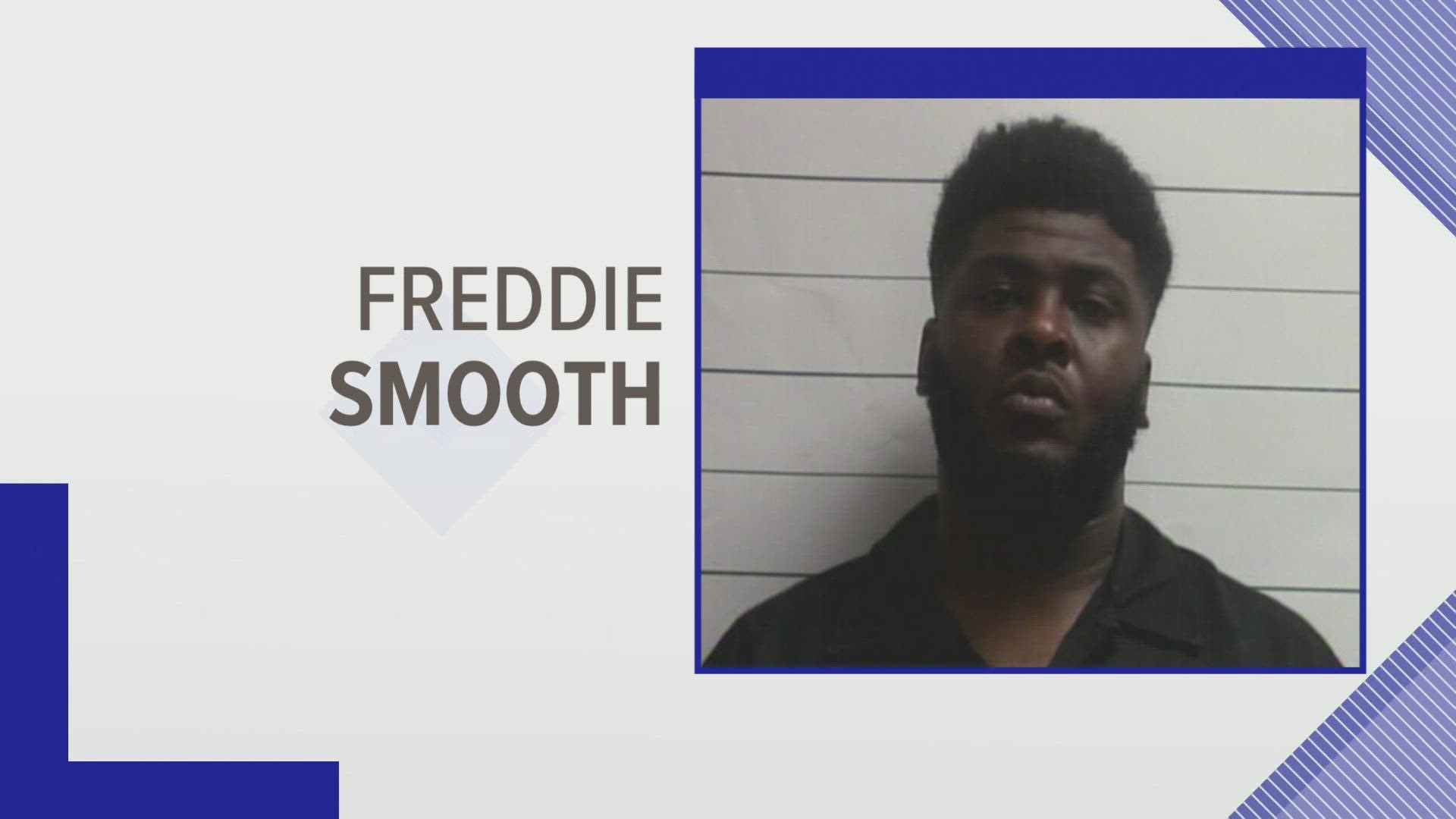 Freddie Smooth has been arrested in the case of the shooting death of Monique Blunt who was shot and killed while in her car in November.
