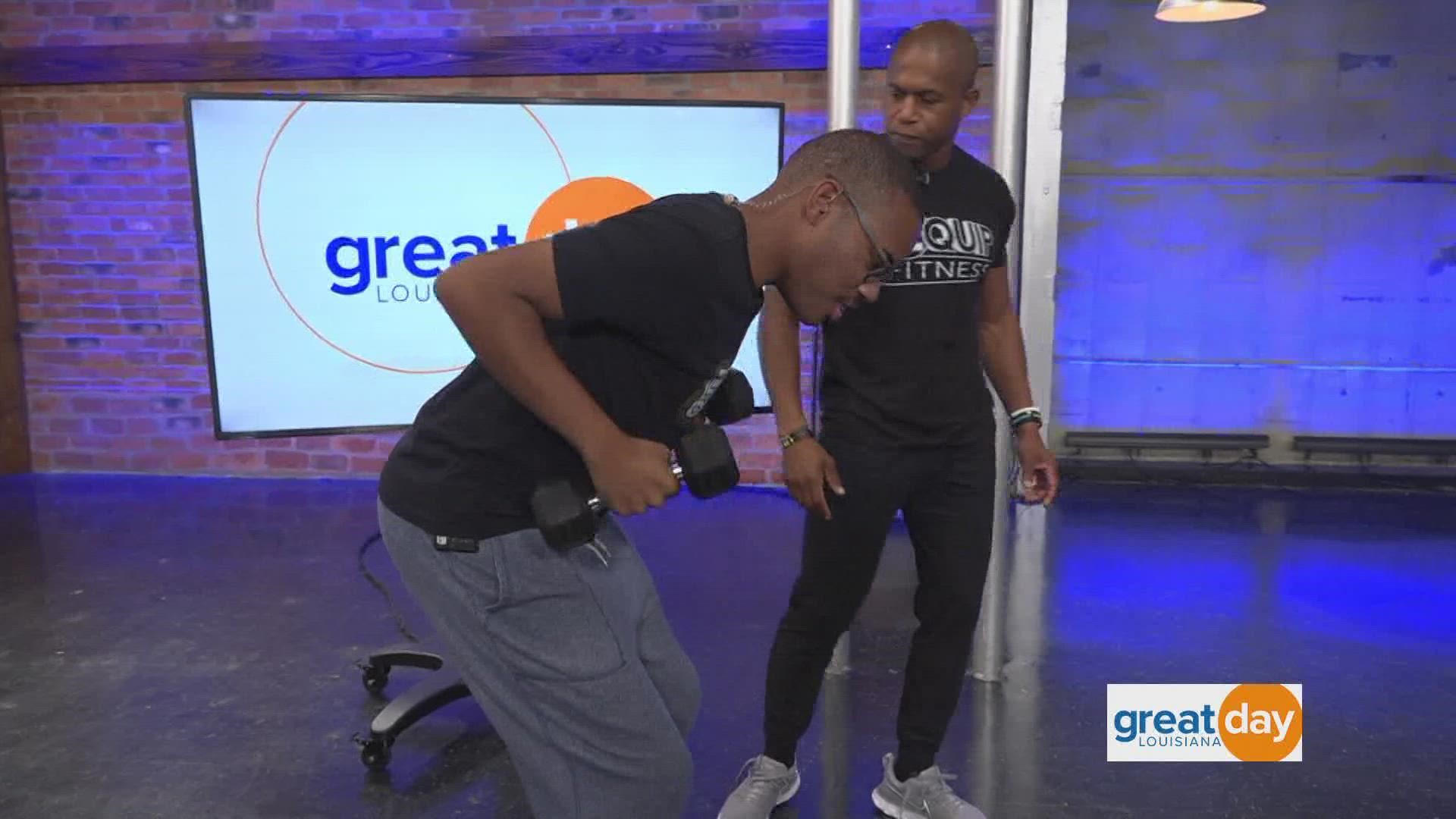 Equip Fitness shows us some fun workouts to help you focus on your upper body and increase both strength and flexibility.