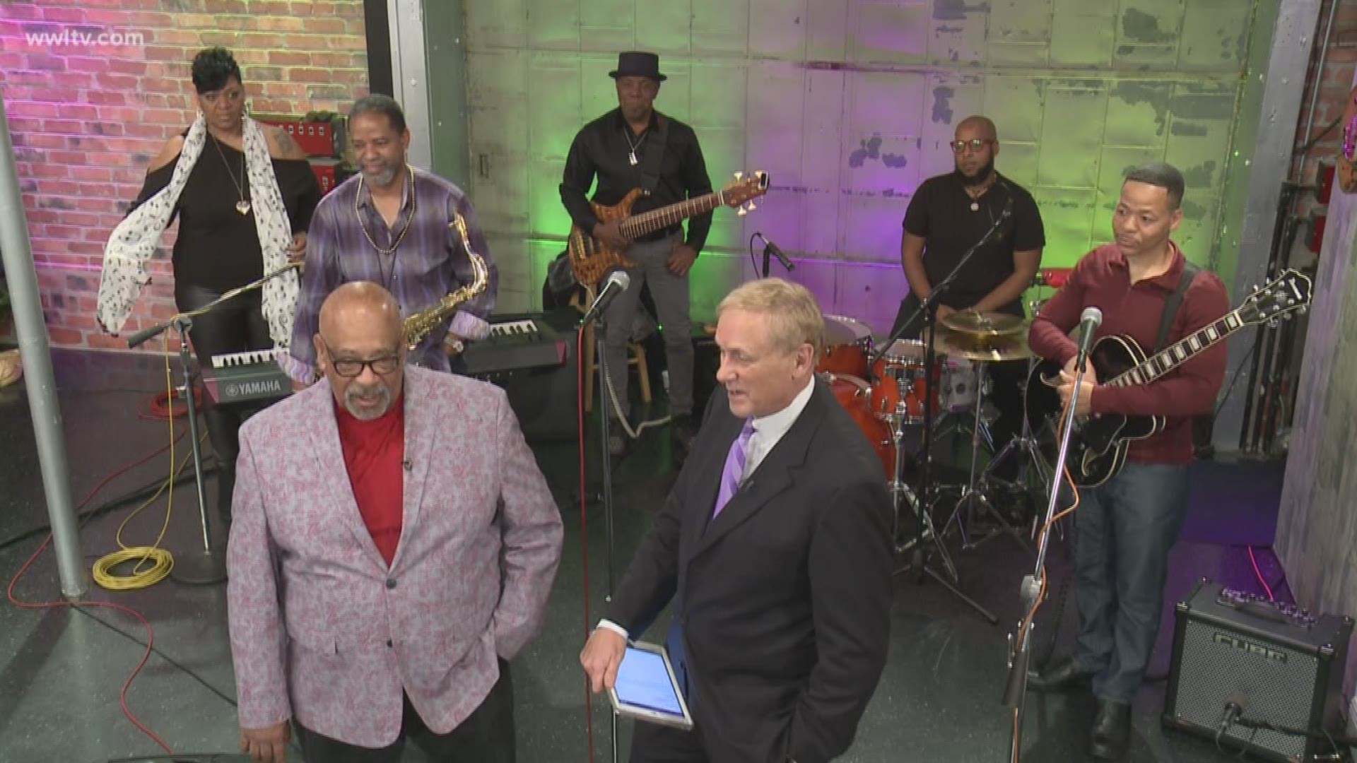 Clark Knighten and the 4x4 Connection band is in the studio helping us get in to Carnival Season spirit.