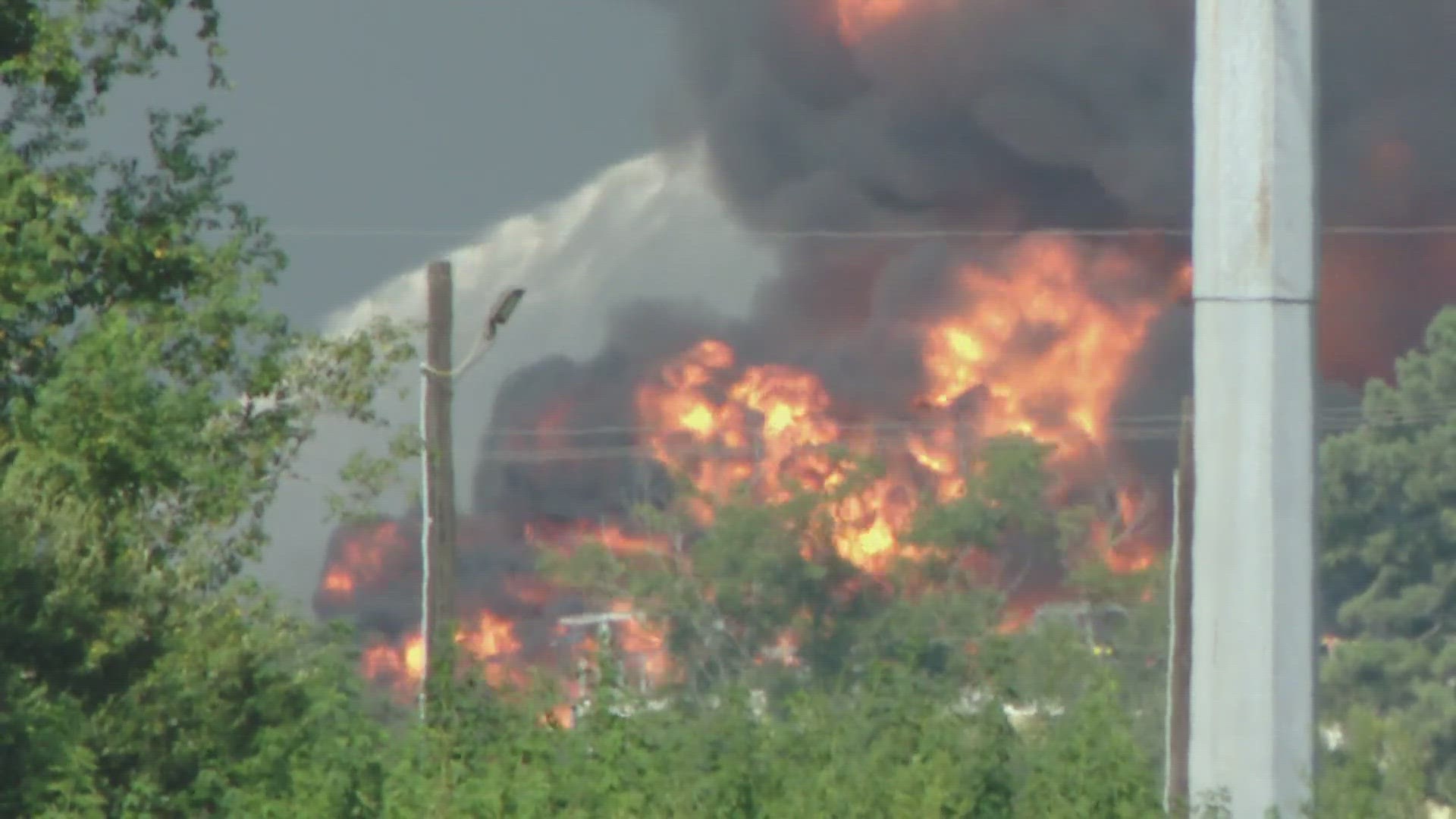 WWL-TV Eyewitness News medical expert Dr.  Corey Hebert talks health risks following refinery fire in St. John the Baptist Parish on Friday.