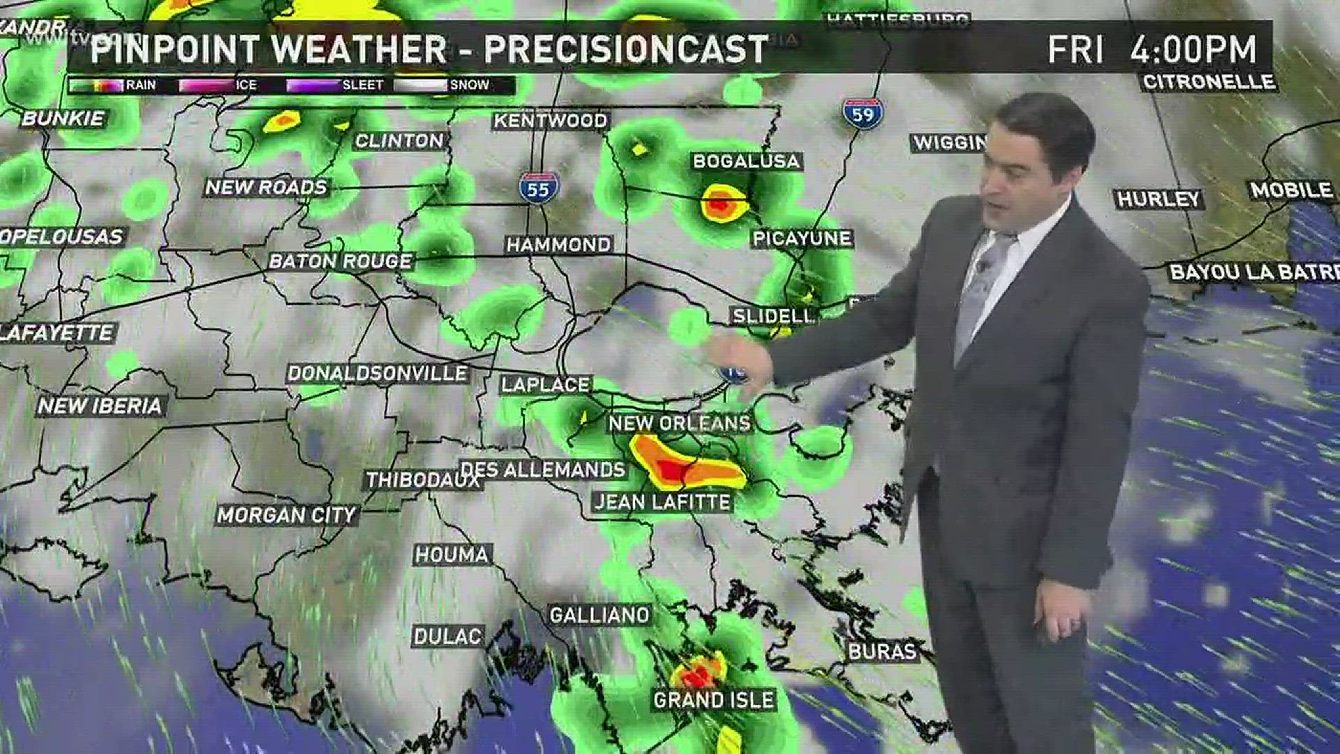 Meteorologist Dave Nussbaum says we will have scattered storms with a record high today. Then strong storms are possible this weekend.