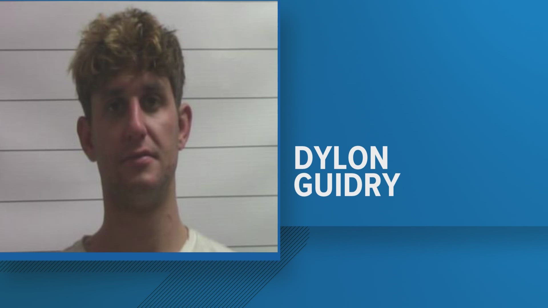 Guidry was taken to the Intake and Processing Center of the Orleans Justice Center.