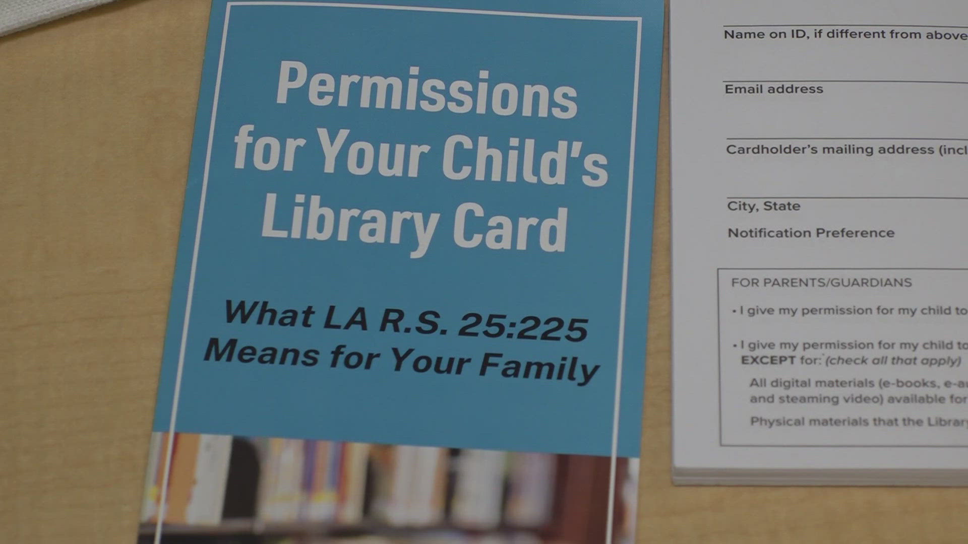 In less than a month, a new state statute will go into effect impacting what Louisiana minors can check out.