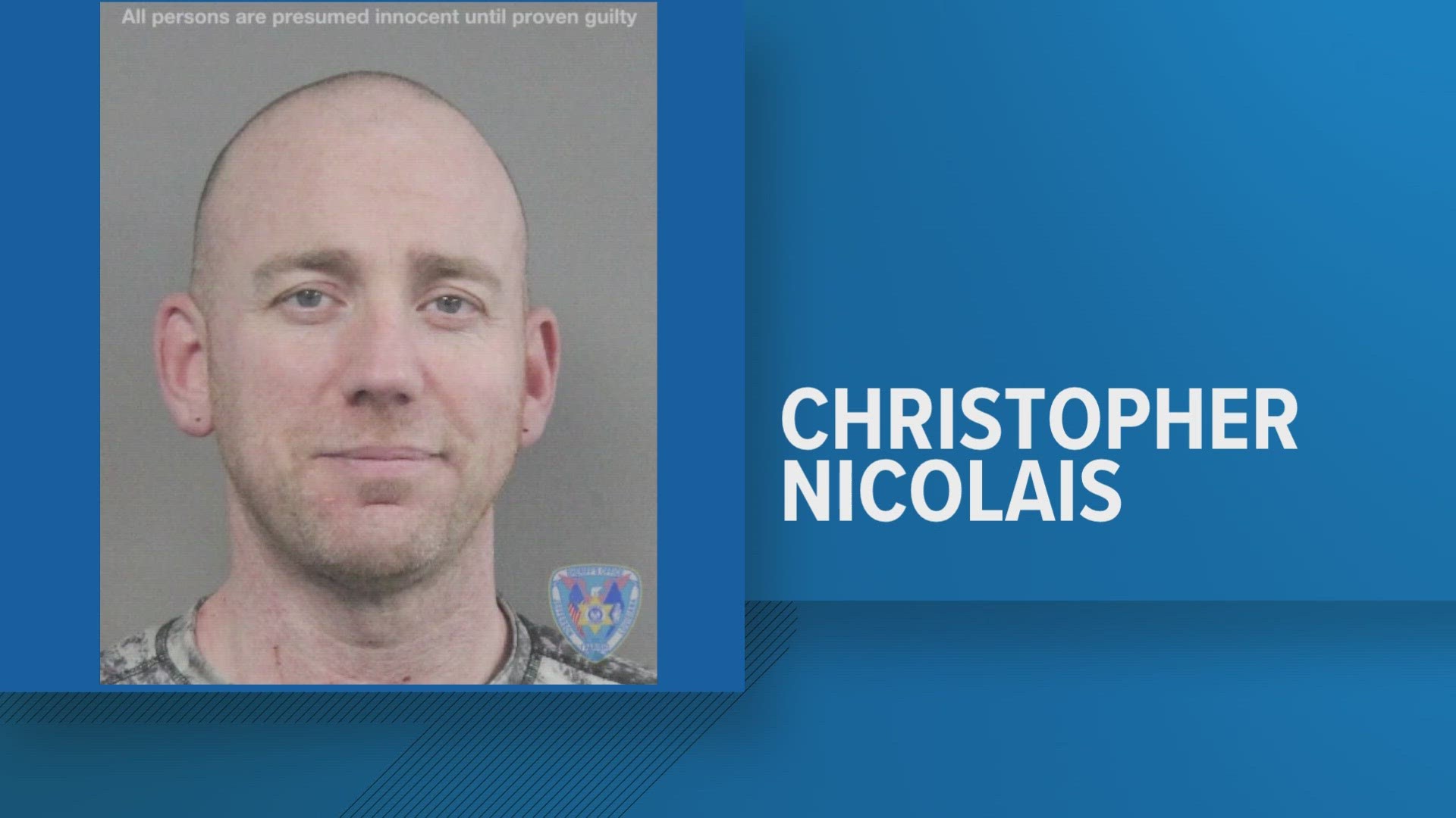 Christopher Nicolais, 43, a prisoner in Jefferson Parish has been under investigation since early 2023, JPSO said Friday. Nicolais owned Cooper Roofing LLC.