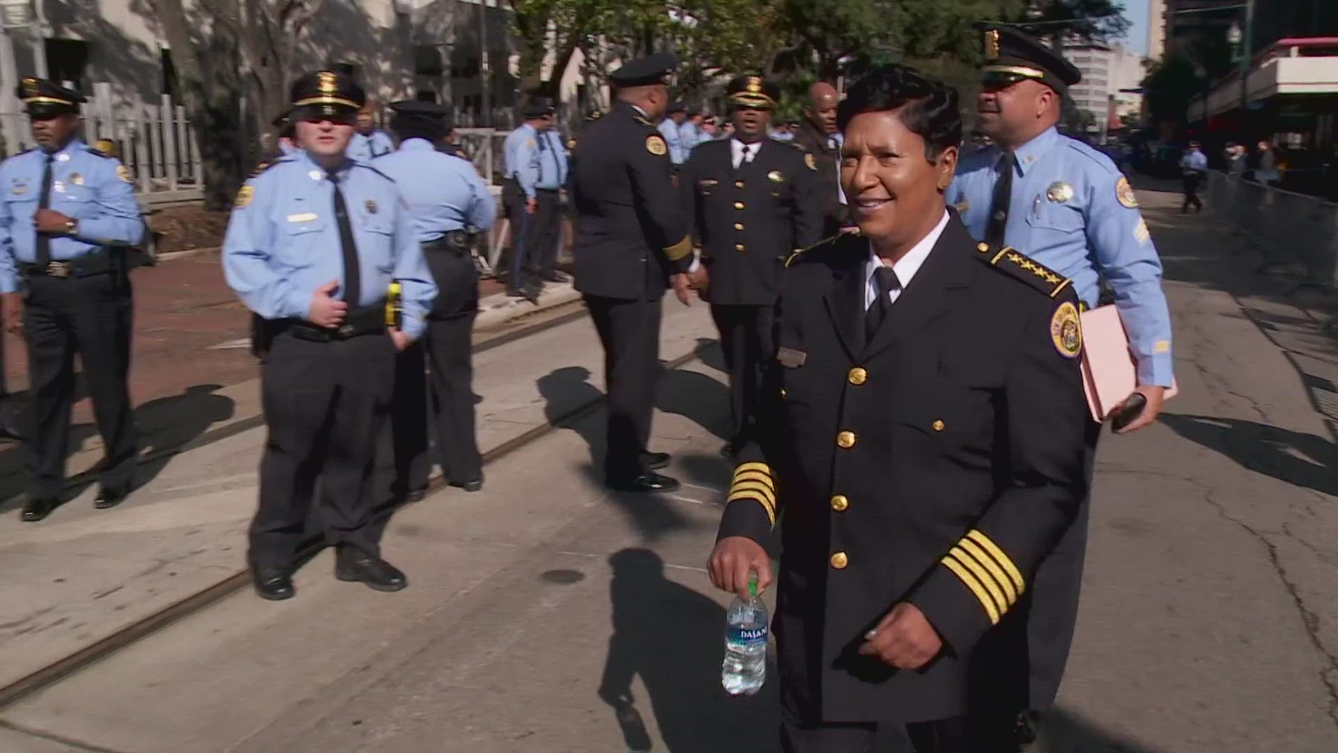 Mayor Cantrell said she wants to keep the names private for now because the media "does harm" in researching candidates' backgrounds.