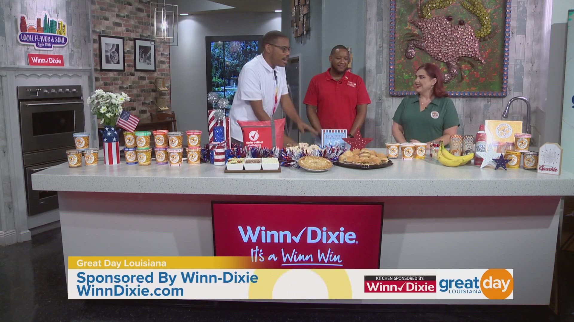 With the Fourth of July weekend coming up,
Winn-Dixie has everything you need for the
perfect celebration with your friends and family.