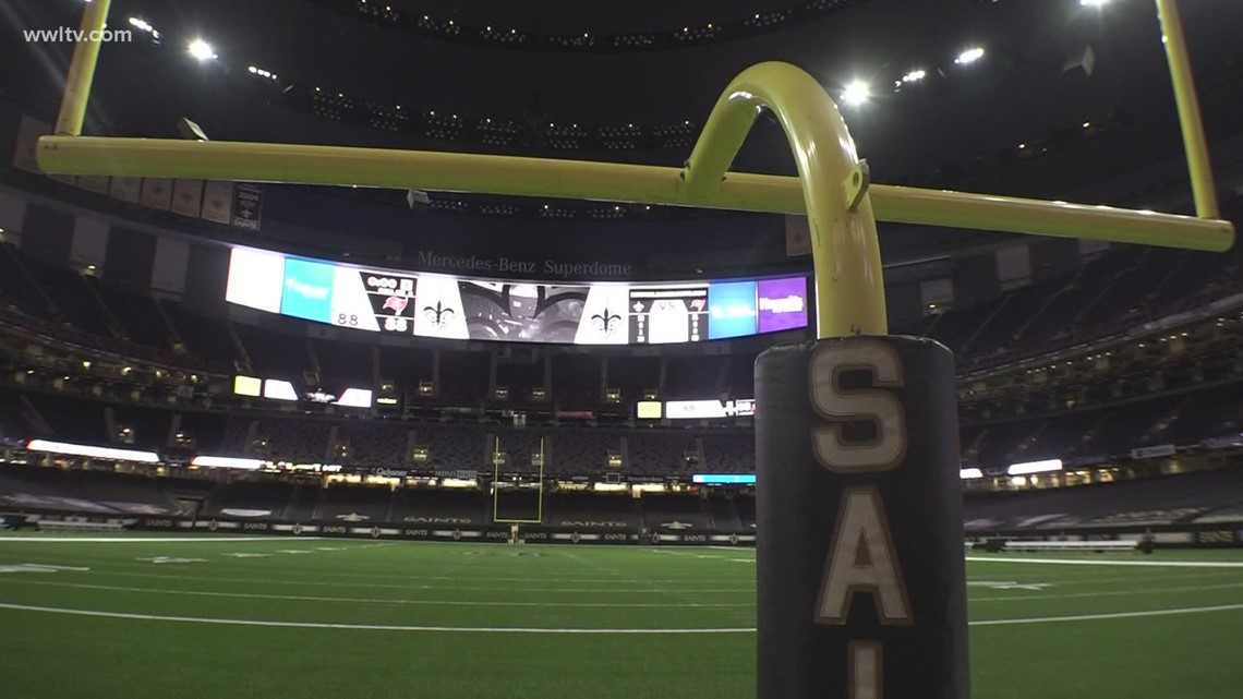 Superdome looking at options for fans at Saints games