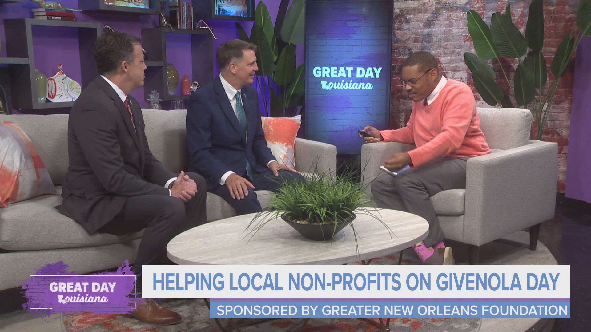 The Greater New Orleans Foundation tells us about some of the amazing non-profits participating in this year's Give NOLA Day.
