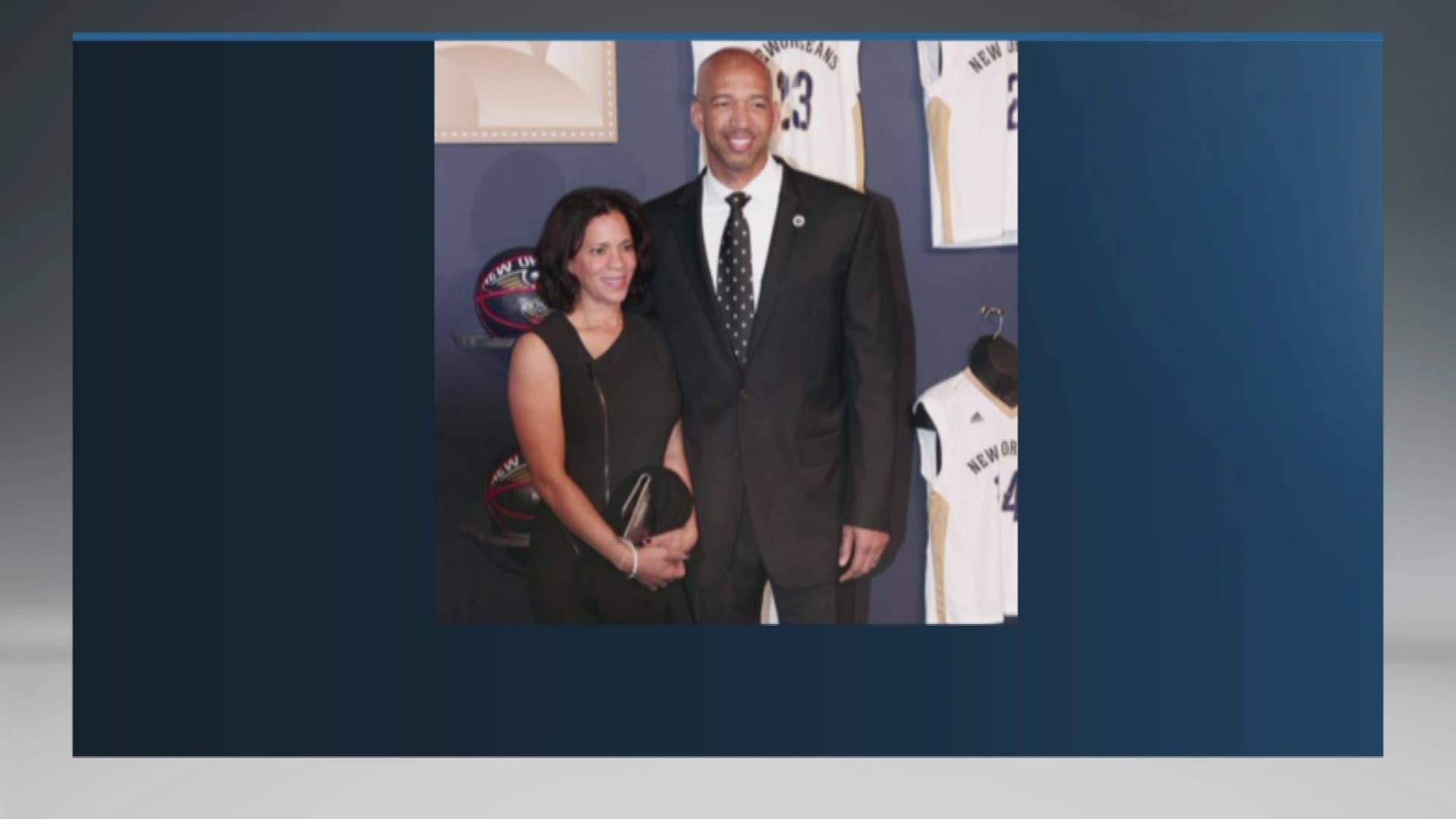 Ingrid Williams, 44, the wife of former Pelicans coach Monty Williams died in a car crash Wednesday.