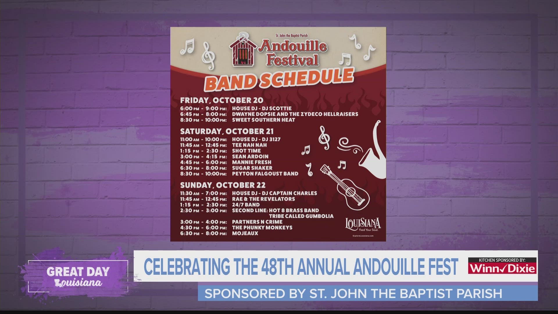 Celebrating the 48th Annual Andouille Fest