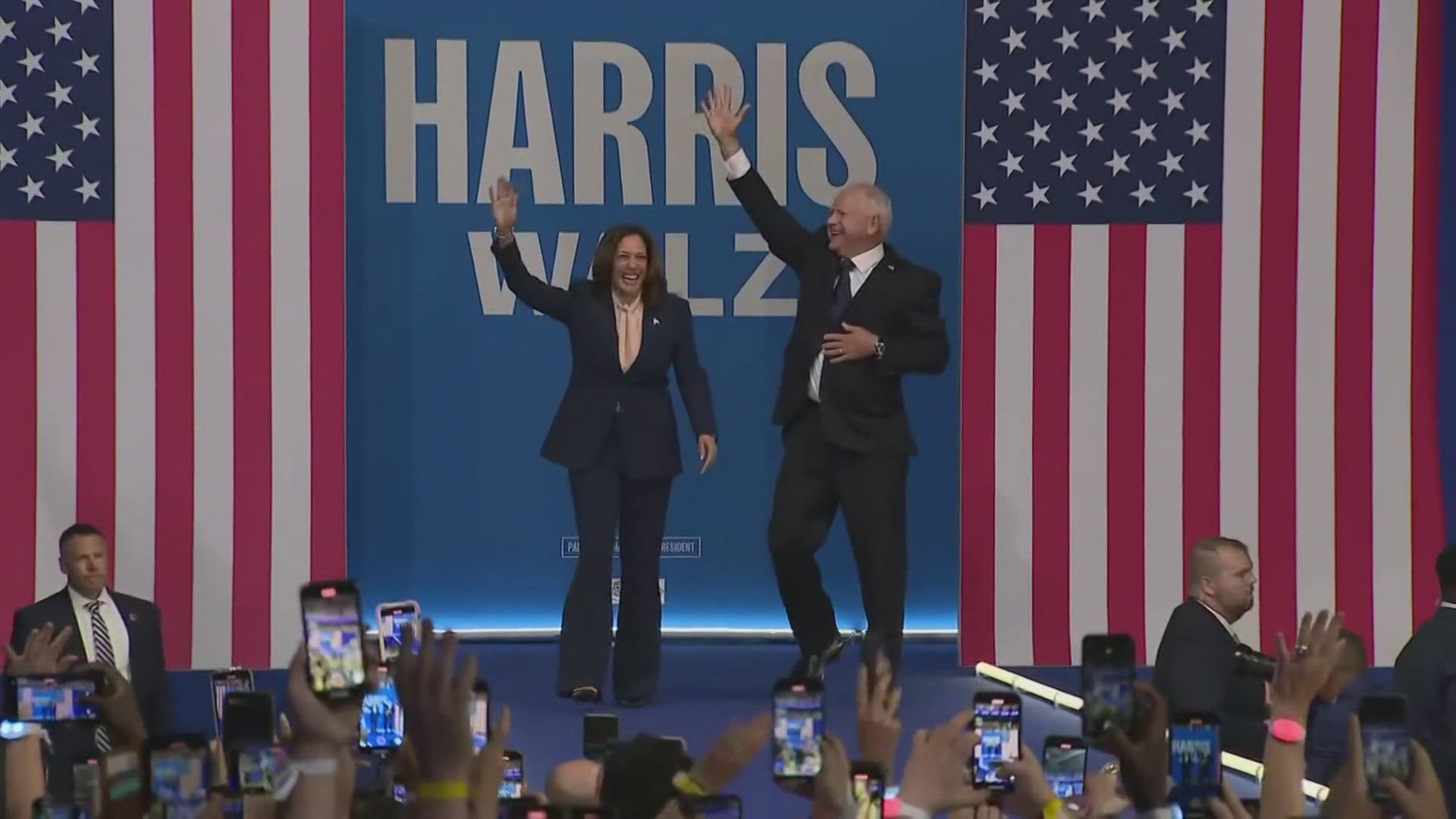 Delegates say the energy is high after Harris resolved the uncertainty created by President Biden's withdrawal.