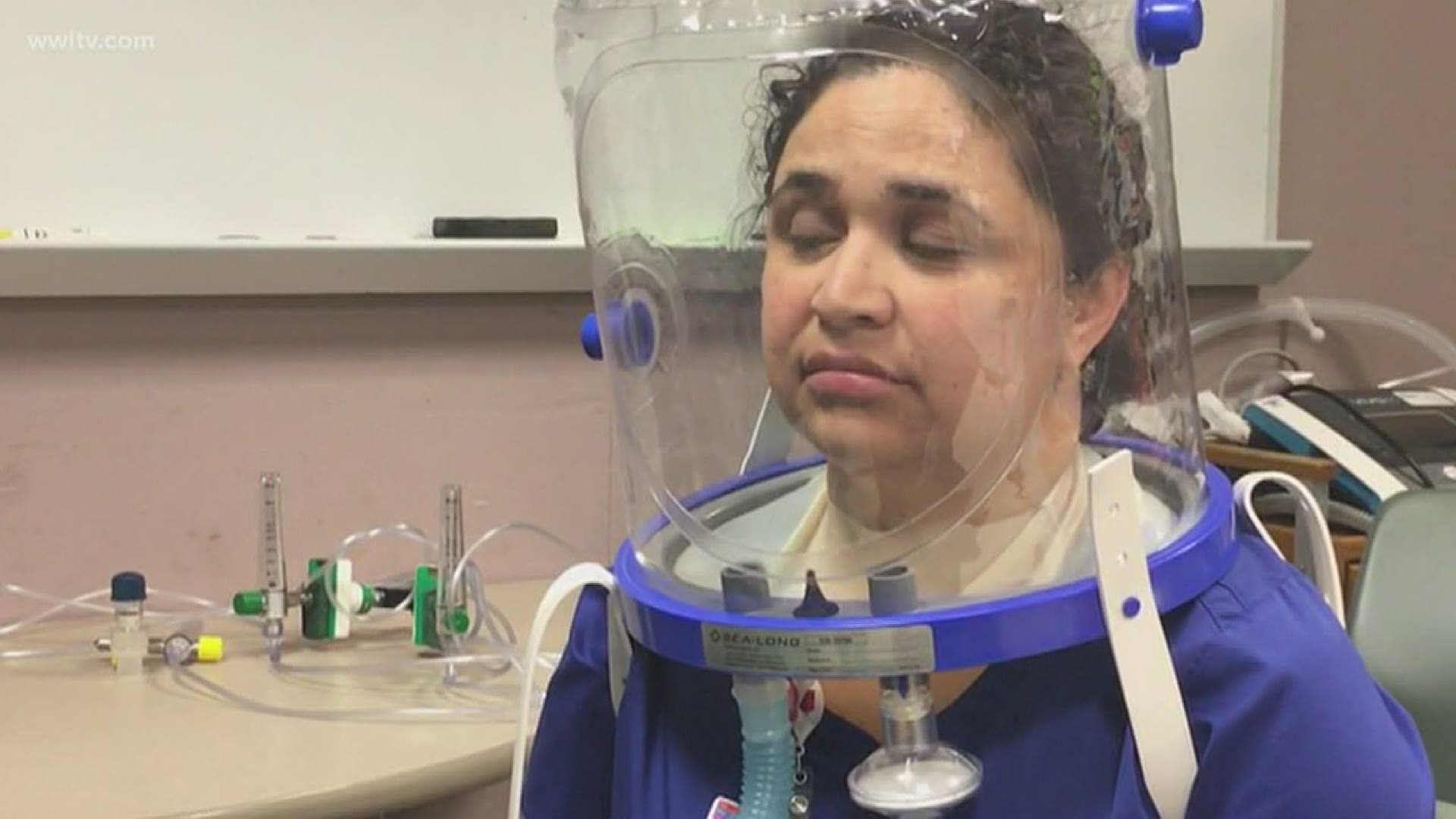 EJGH receives 'bubble helmets' as alternative option to ventilators for