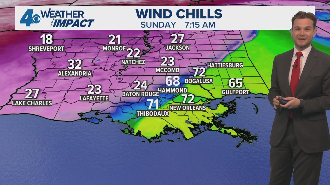Weather Impact Alert: Bitter cold moving in | wwltv.com