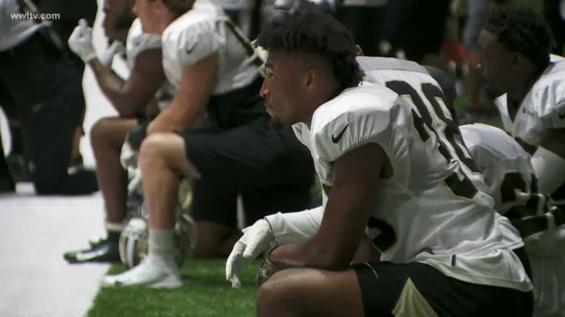 For a rookie at an NFL training camp, seizing the moment is imperative. So this weekend, Saints rookie Saquan Hampton seized two interceptions in two days.