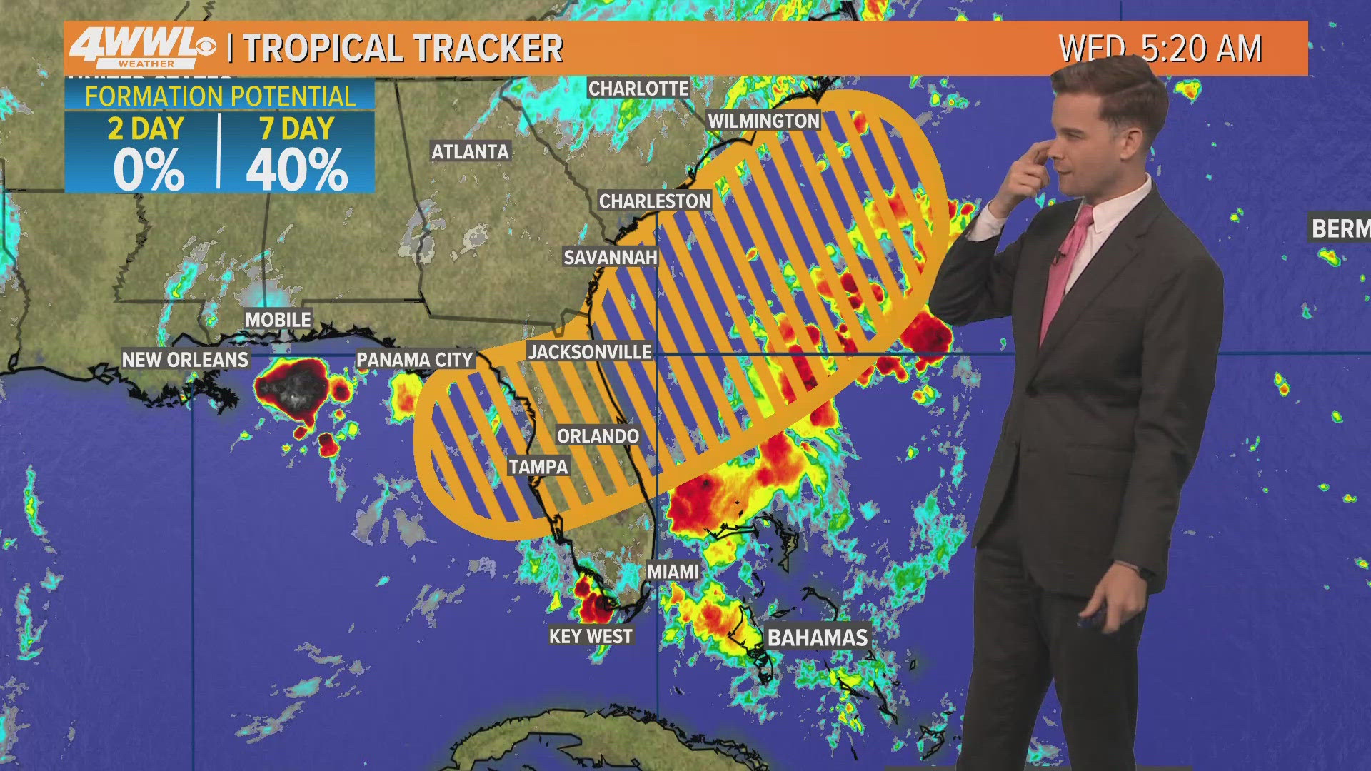 Temperatures will climb, but humidity will drop for the 4th of July. Florida will need to watch for heavy tropical rains. 
