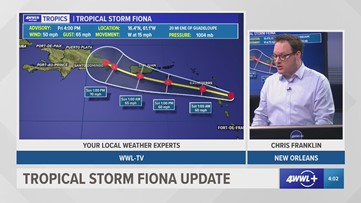 Eye on the Tropics: Fiona moves into Caribbean