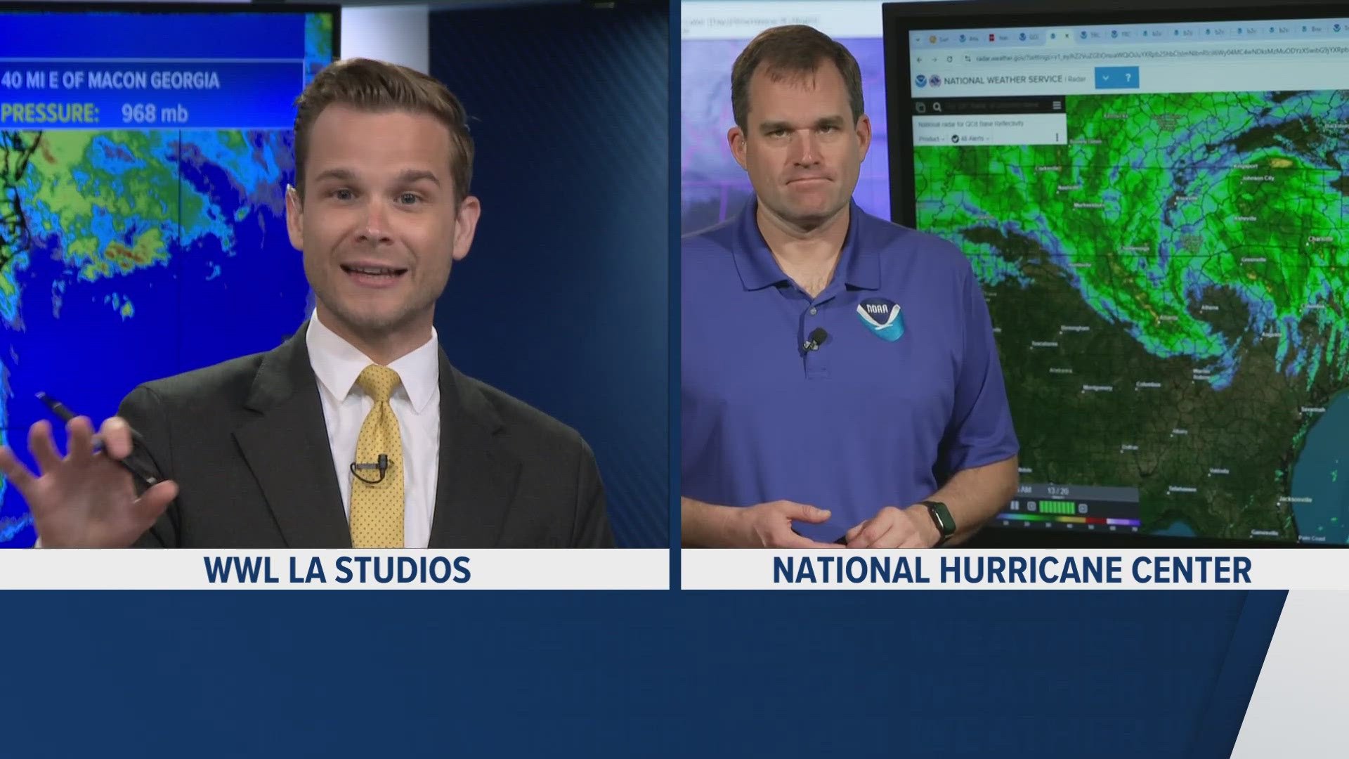 NOAA Director Michael Brennan explains Hurricane and flash flood warnings extend far beyond the coast up into south-central Georgia.