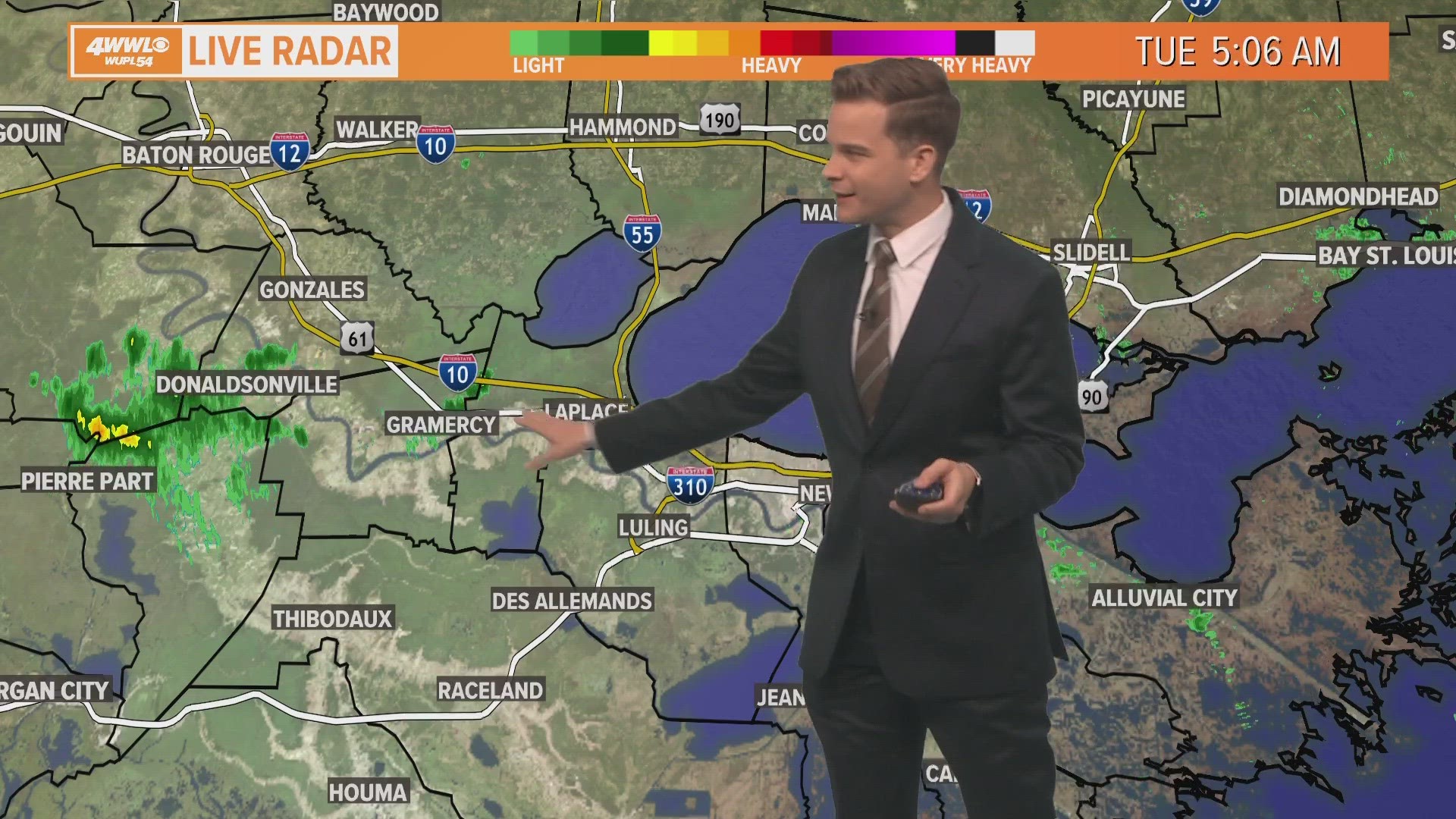 Meteorologist Payton Malone says the humidity continues to increase this week.