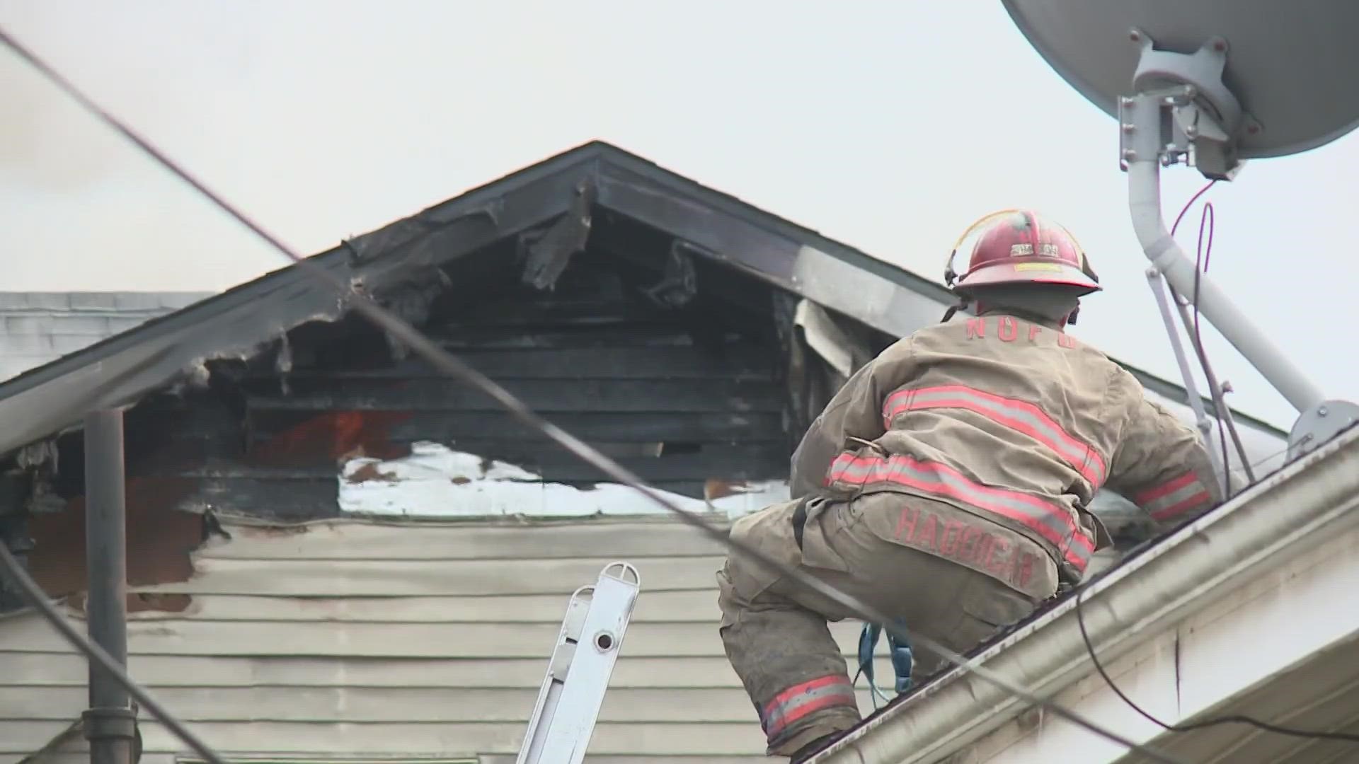 A fire in Central City Friday claimed the life of a man.