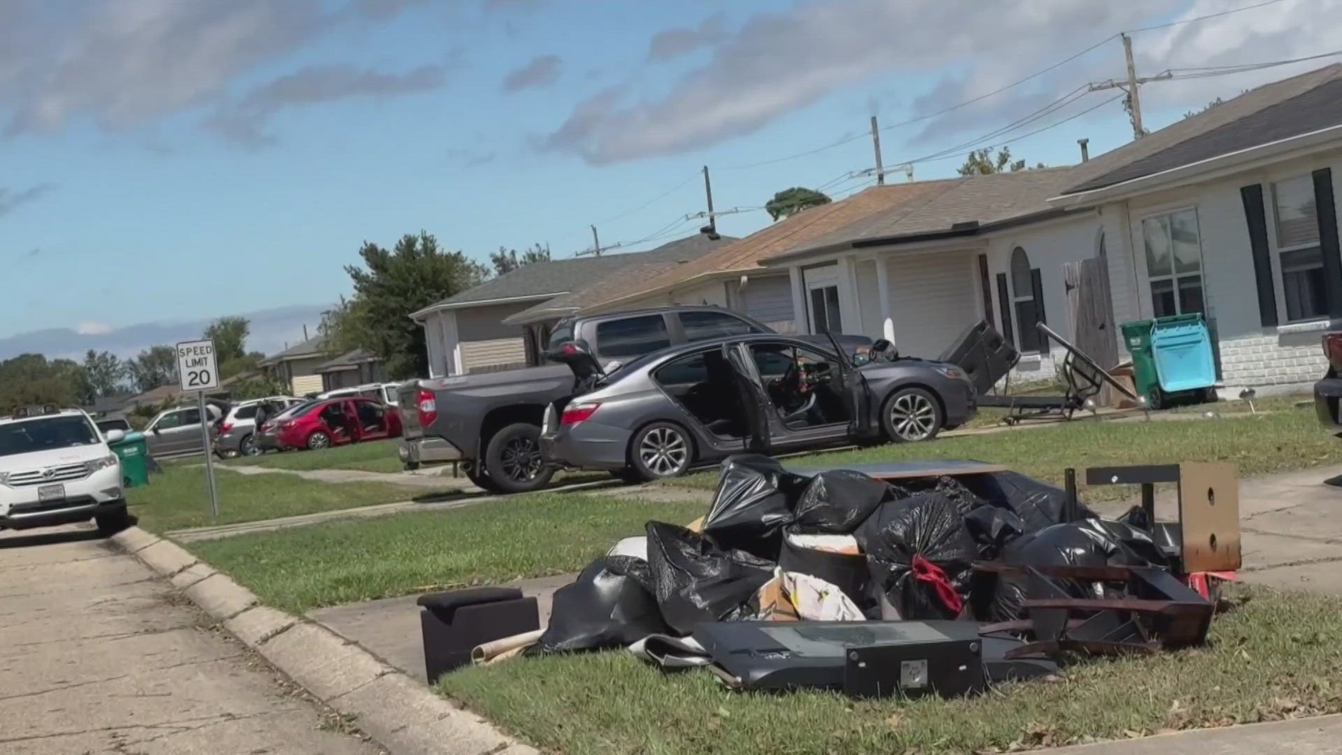 The city of Kenner may have gotten the worst of Hurricane Francine in the N.O. metro area with power outages, flooded homes and storm debris.