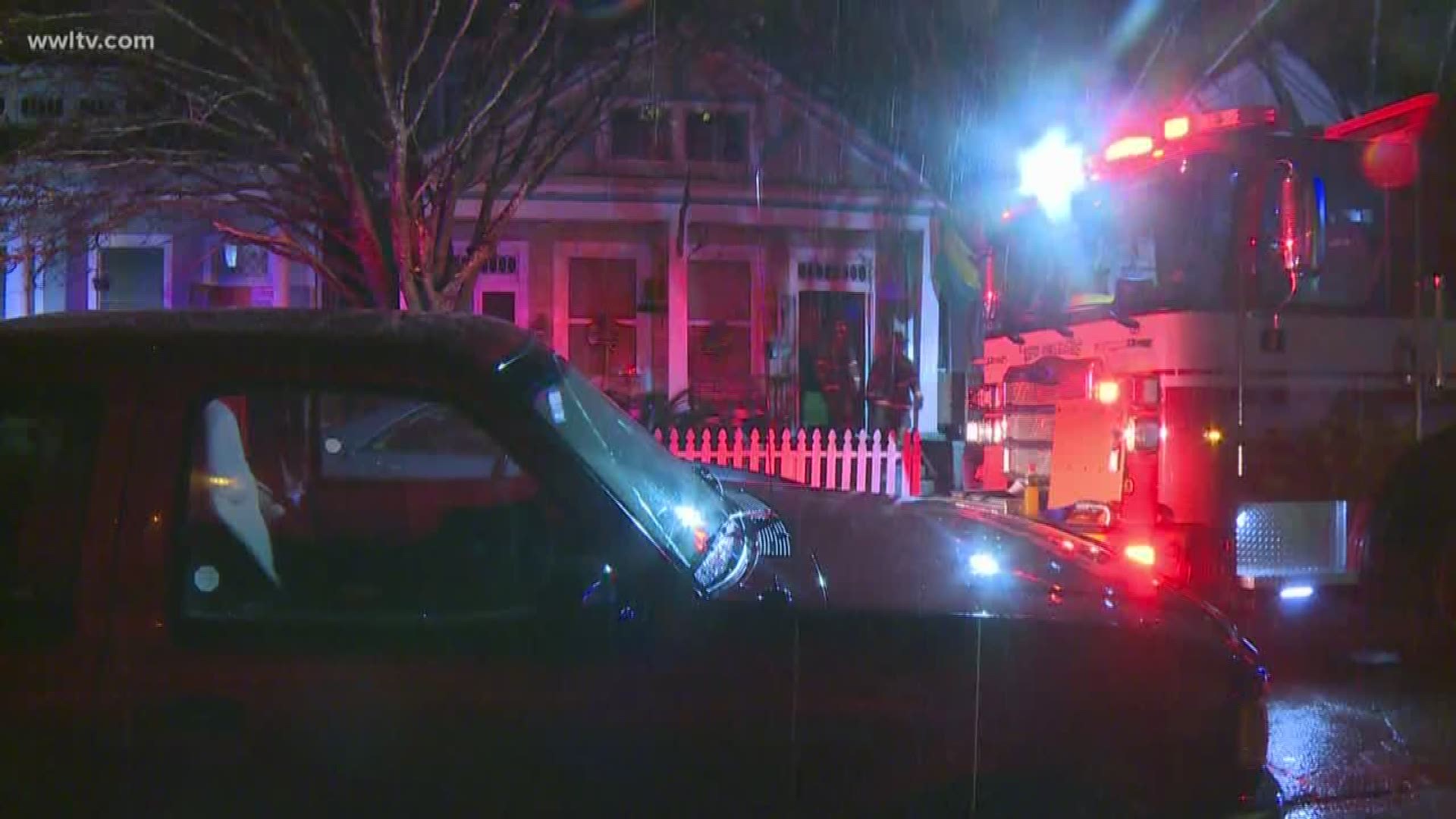 According to the New Orleans Fire Department, the fire started around 12:37 a.m. in the 3300 block of Dumaine Street.