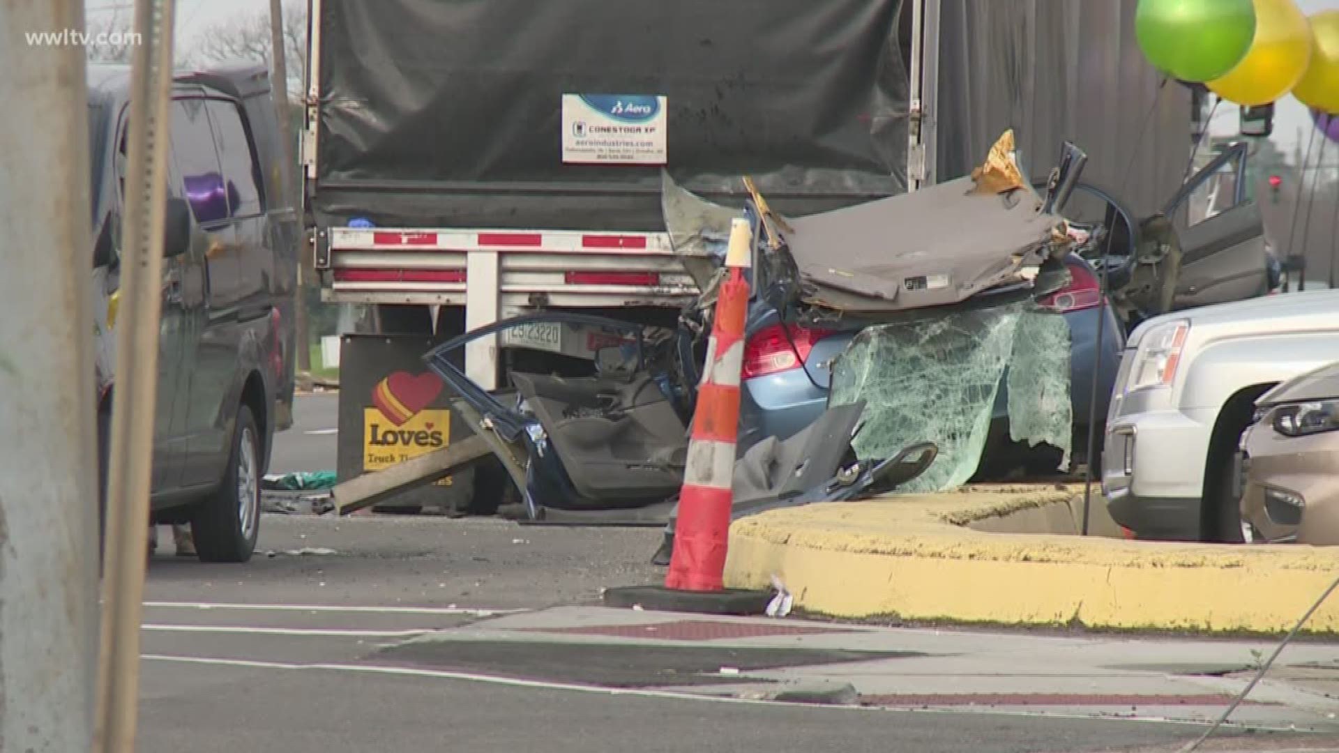 Third victim dies from injures Airline Highway crash in Metairie