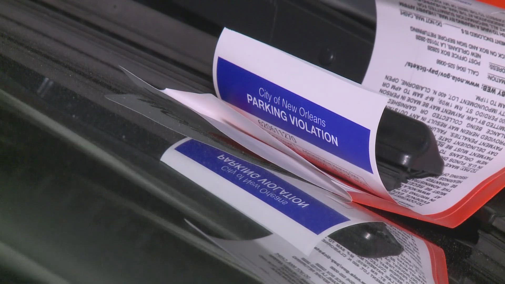 The city of New Orleans will waive late fees on overdue traffic tickets.