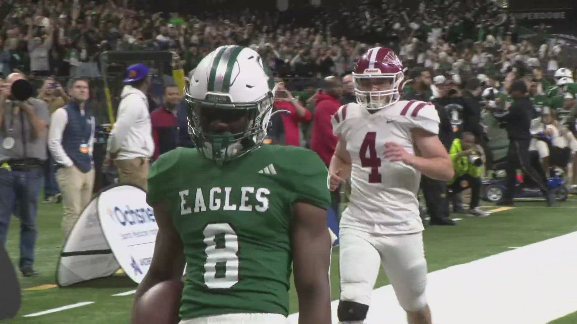 The year was 1987, that's the last time Archbishop Shaw won a state title. Hank Tierney was the head coach then... And now, in only his 3rd year back with Eagles.