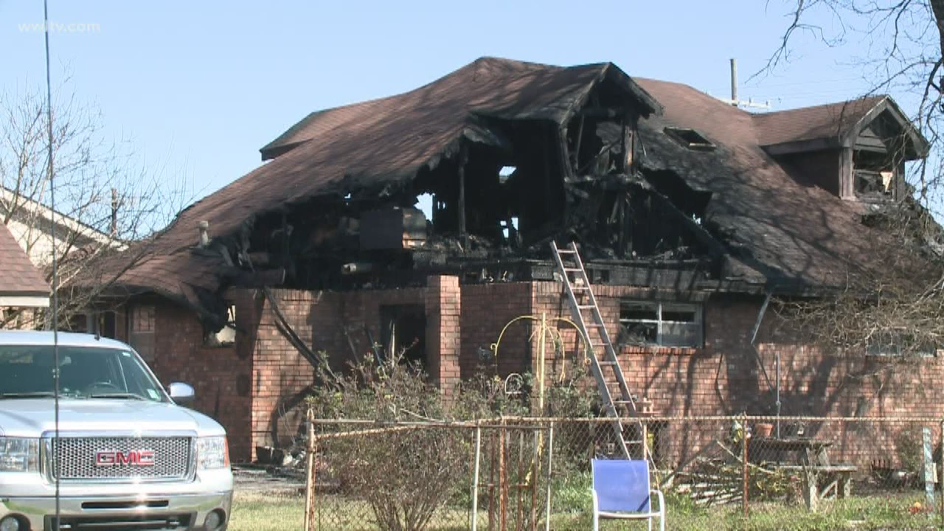 Firefighters say the fire broke out on Annette Street Wednesday.