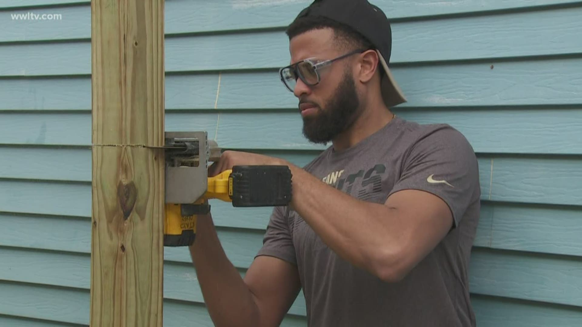 The NFL off season gives the Saints a chance to give back