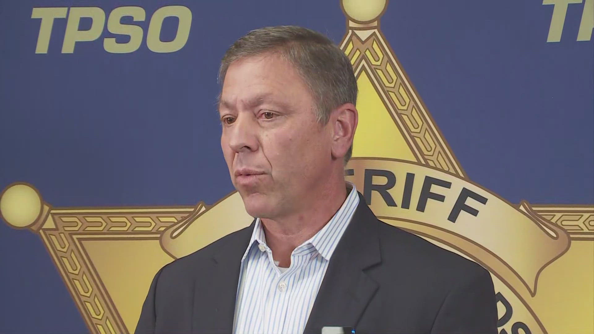 Tangipahoa Parish Sheriff's Office addresses media following Thursday's arrest of a man in Mississippi suspected of killing mother and her child.