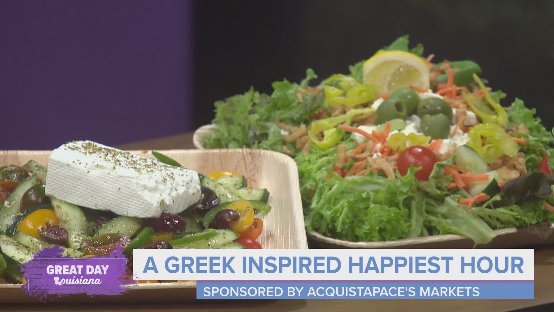 Adam Acquistapace of Acquistapace's Markets shows us how to pair a delicious wine with a classic Greek salad.