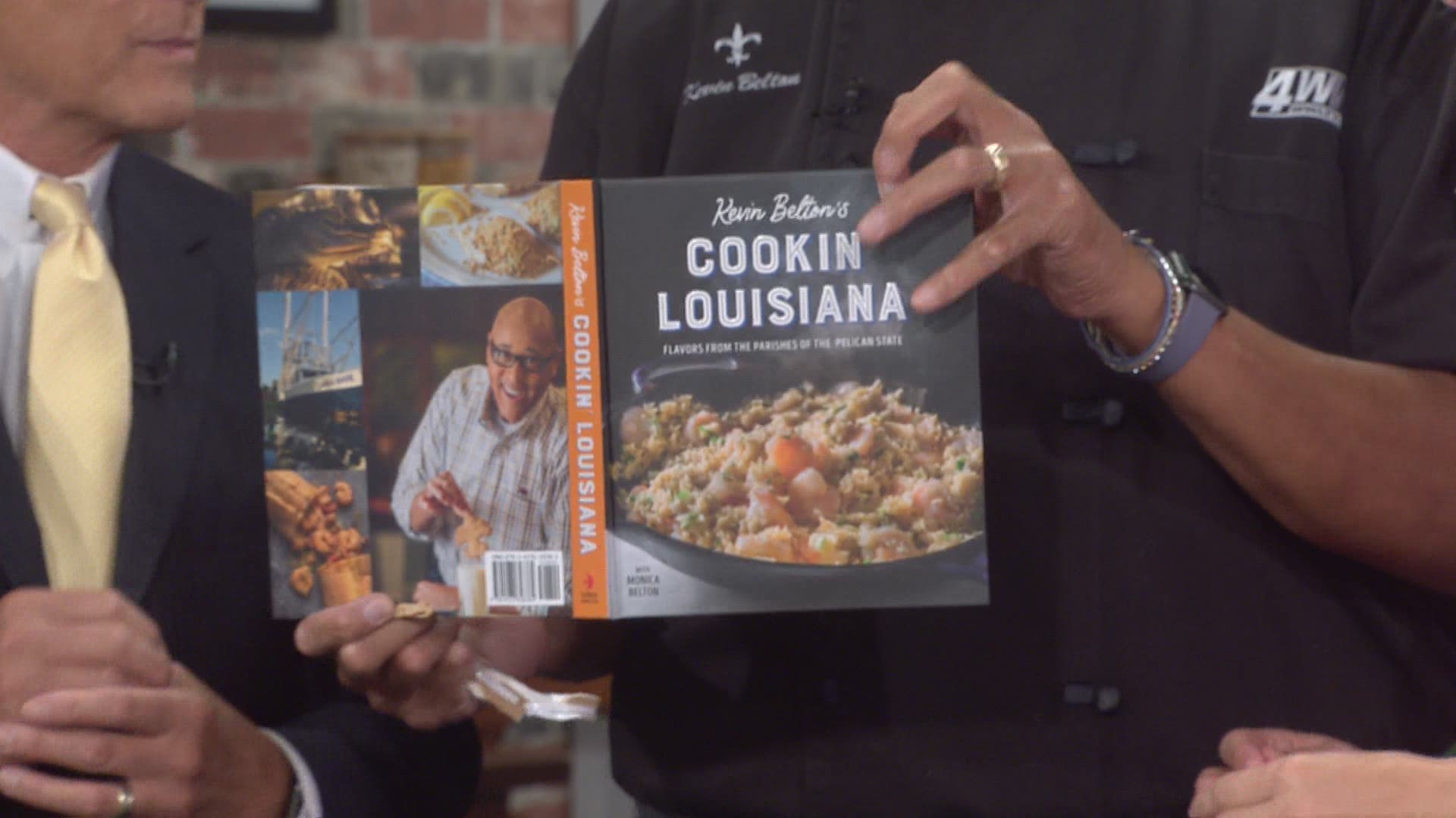 Chef Kevin Belton launches new cookbook Cookin' Louisiana
