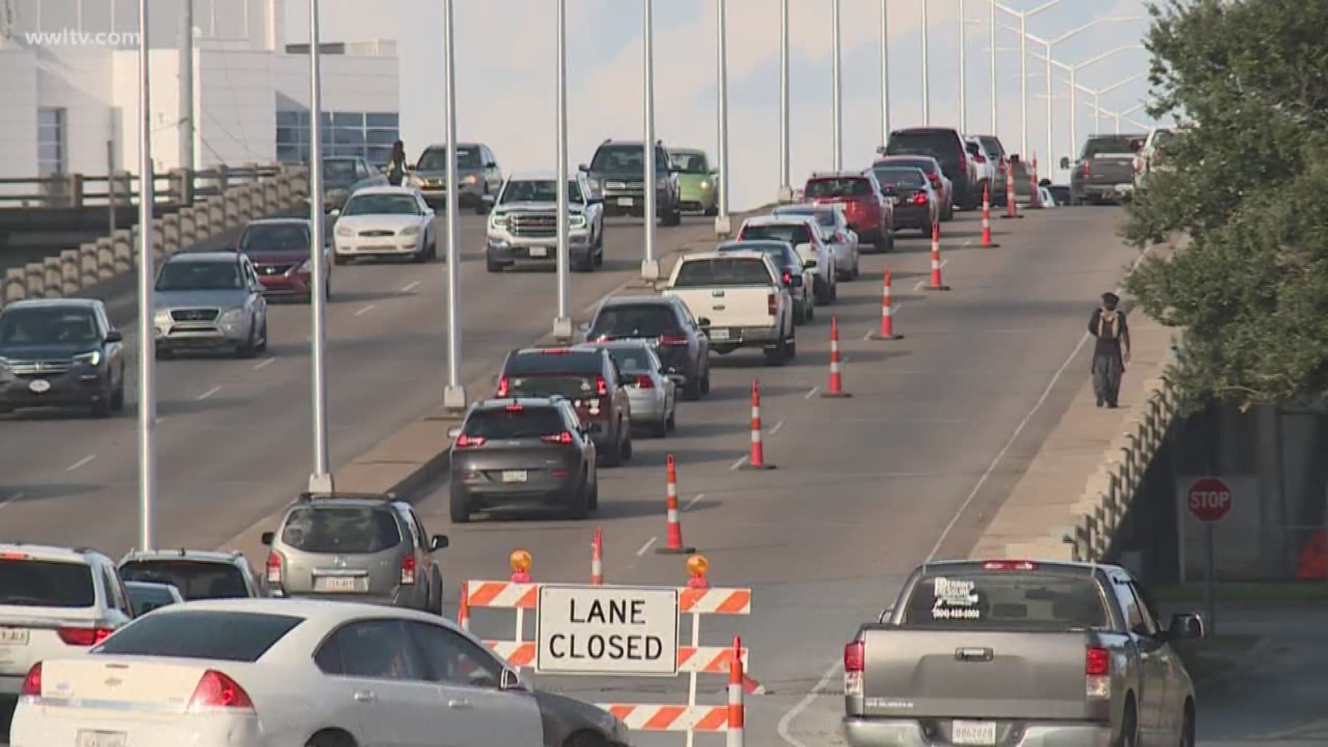 The rehabbing of the bridge will take place over the next five months, and that means a lane reduction to both directions of traffic between Erato and Tulane.